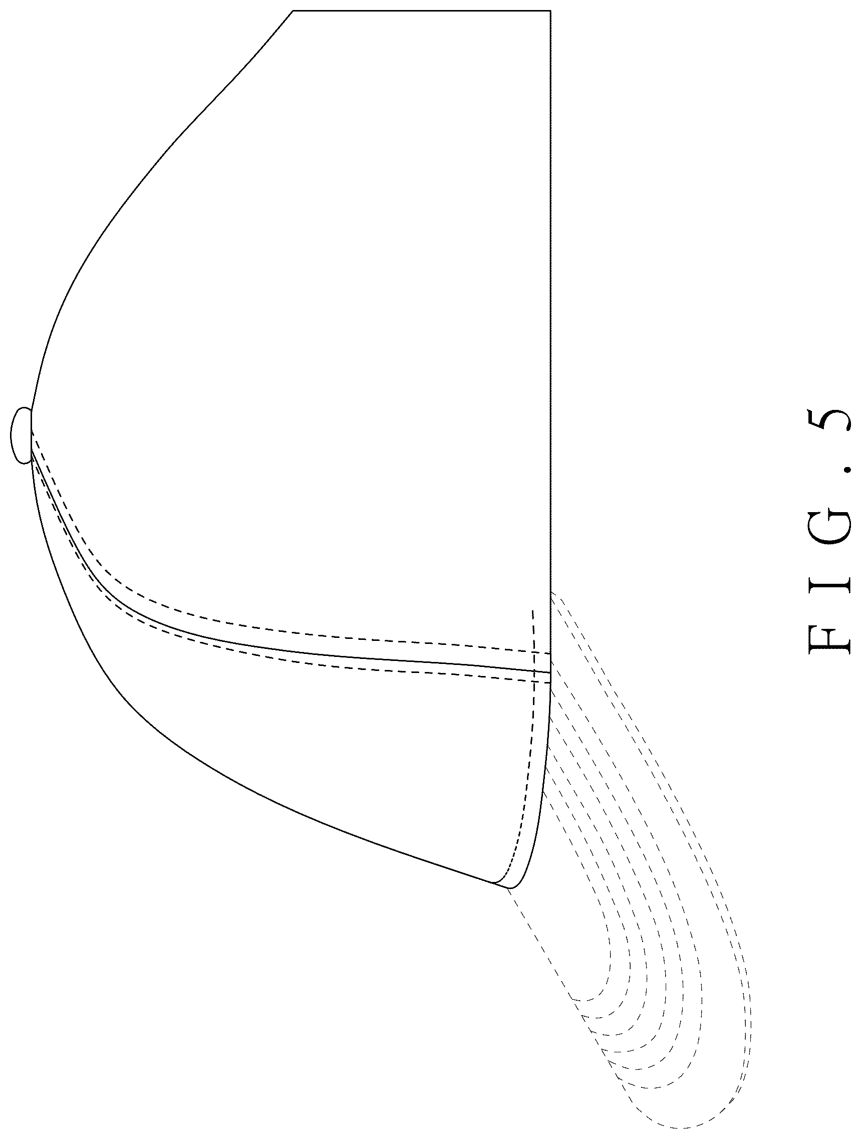 Patent USD1076345 Figure 5 – Cap