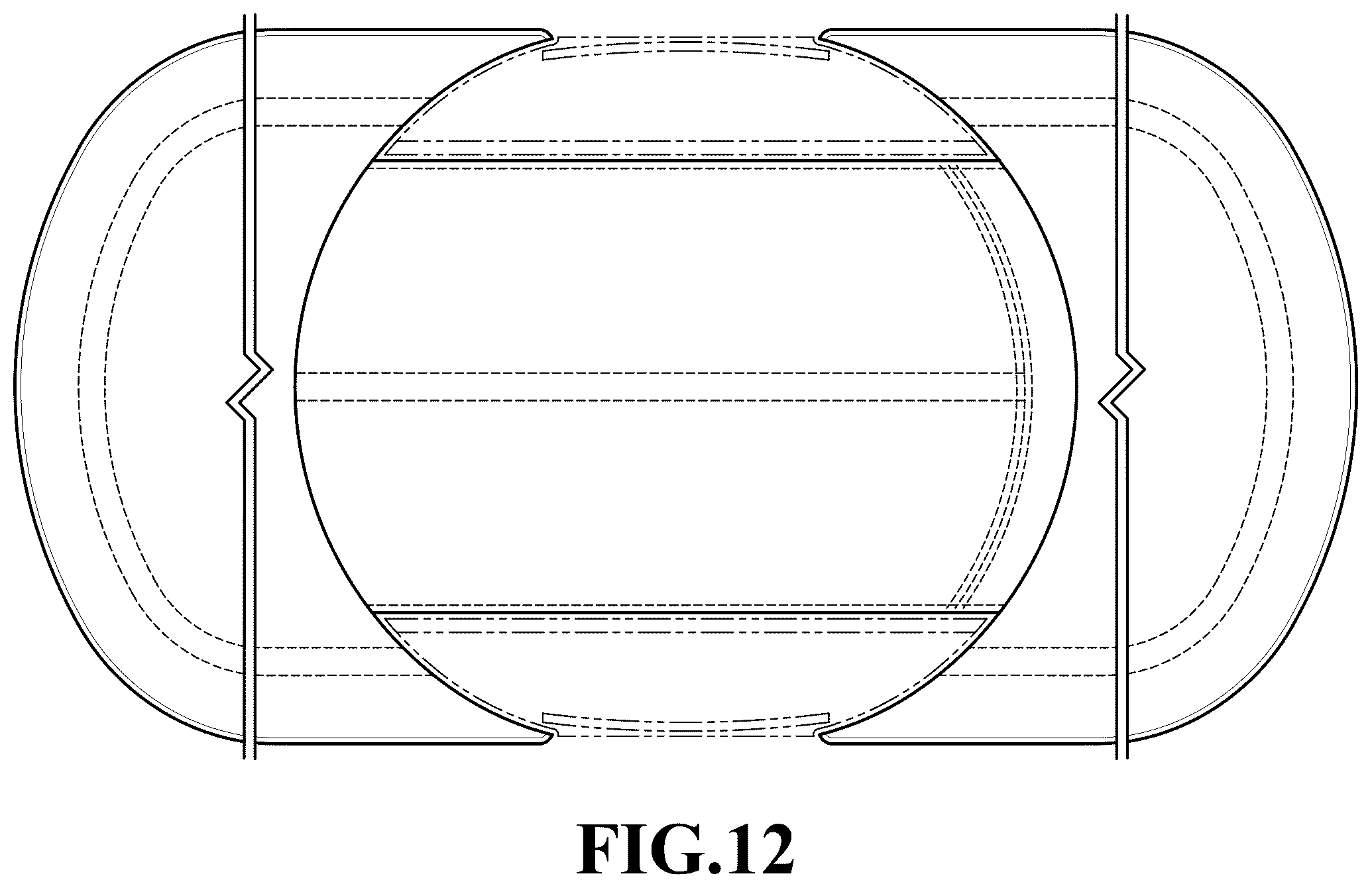 Patent USD1076346 Figure 8 – Two-brimmed hat