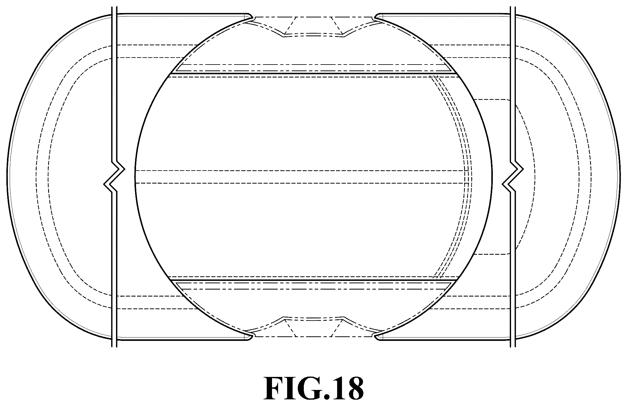 Patent USD1076346 Figure 12 – Two-brimmed hat