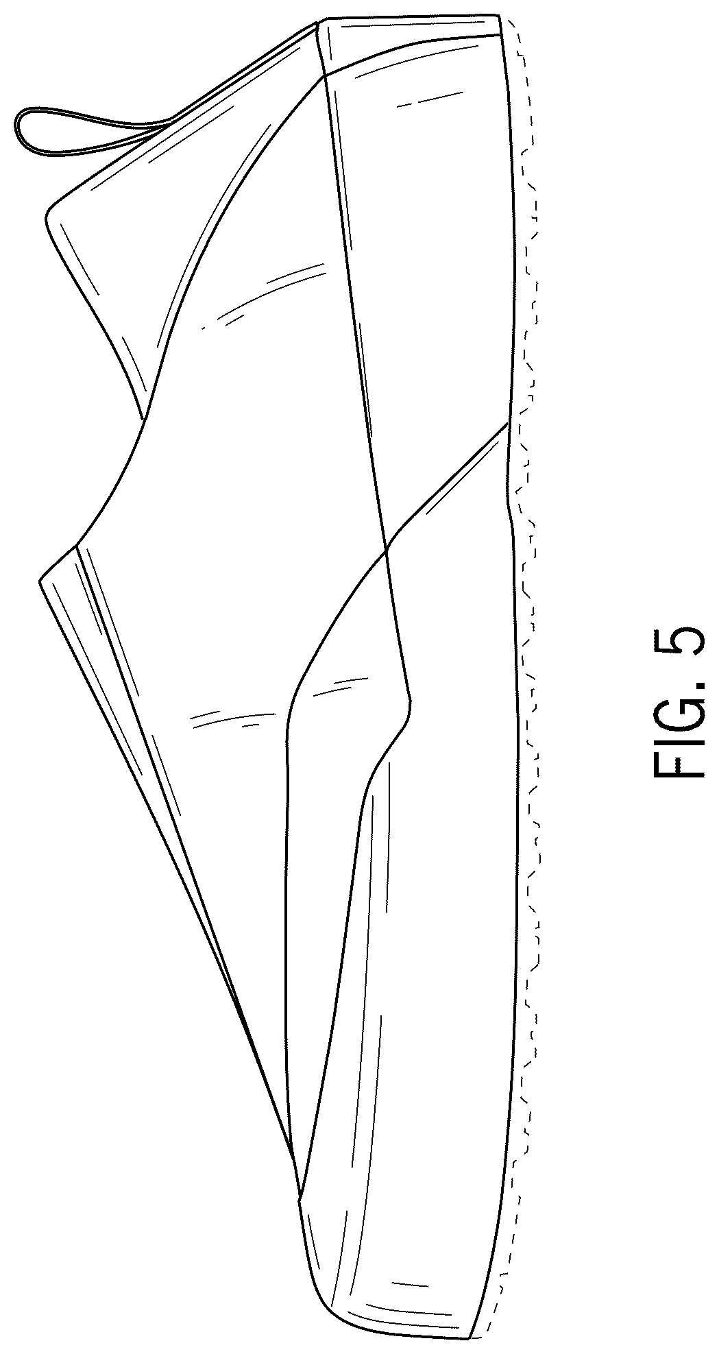 Patent USD1076351 Figure 4 – Footwear article