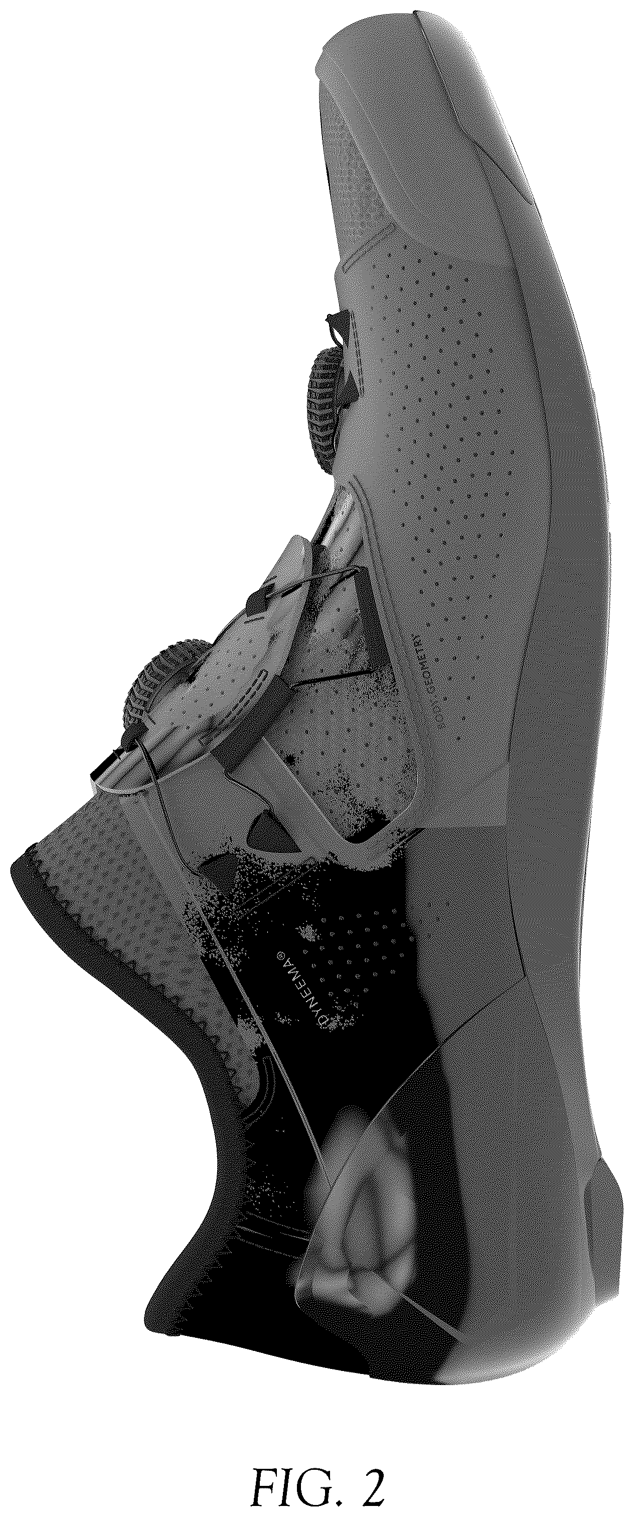 Patent USD1076352 Figure 2 – Shoe