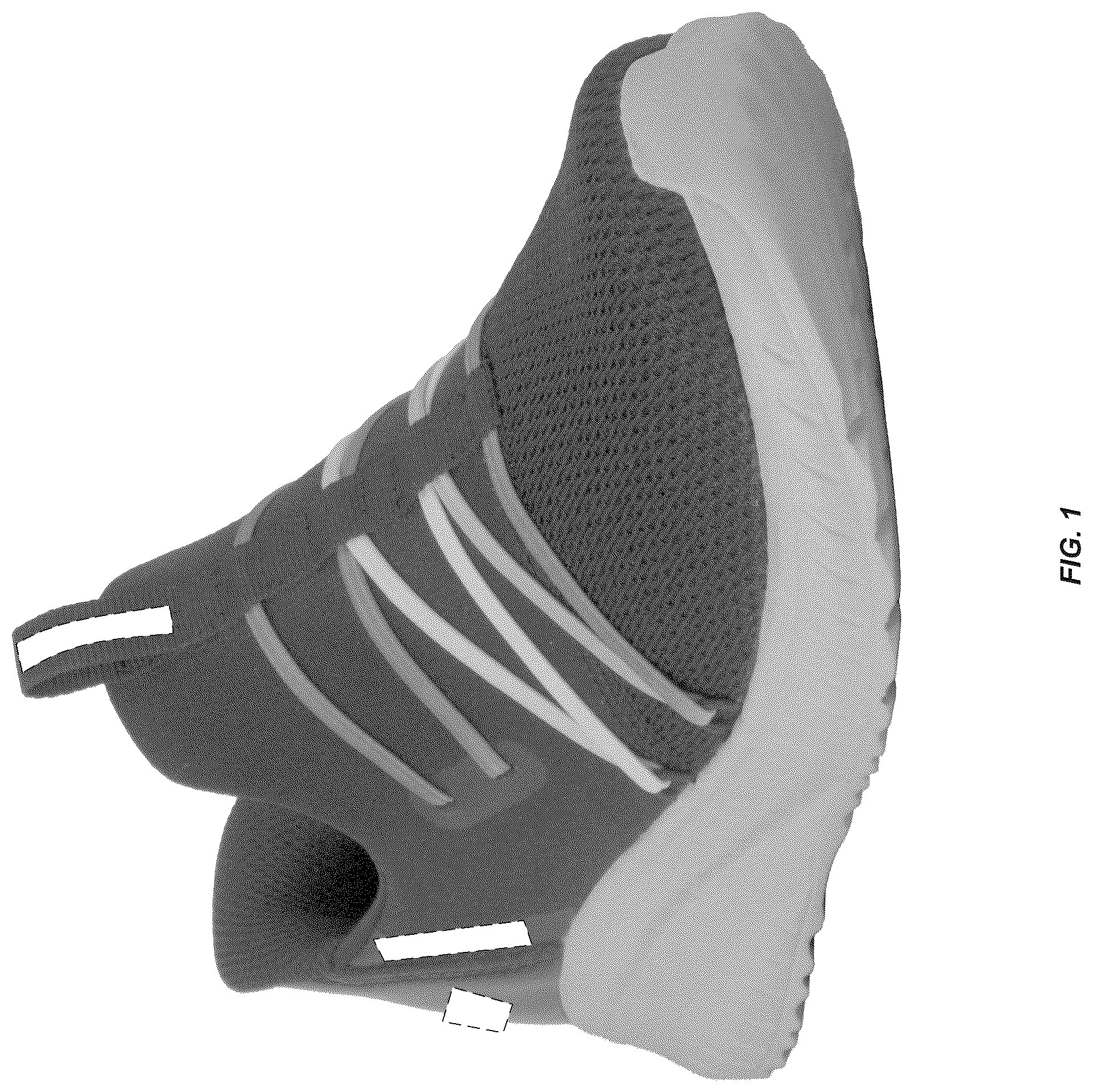 Patent USD1076353 Figure 1 – Shoe