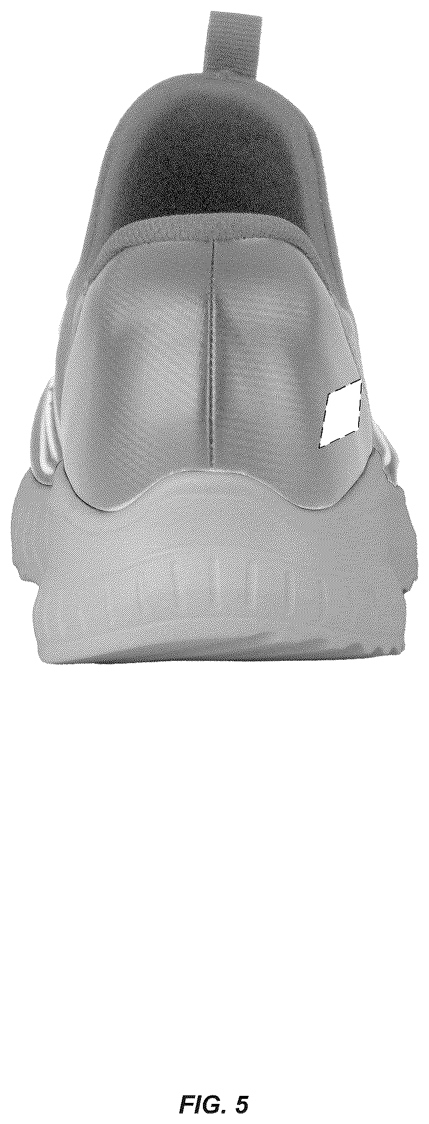 Patent USD1076353 Figure 5 – Shoe