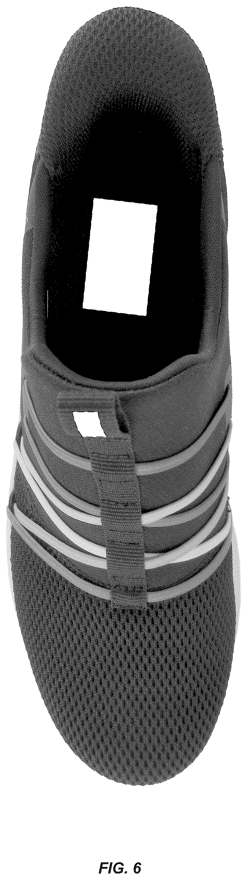 Patent USD1076353 Figure 6 – Shoe
