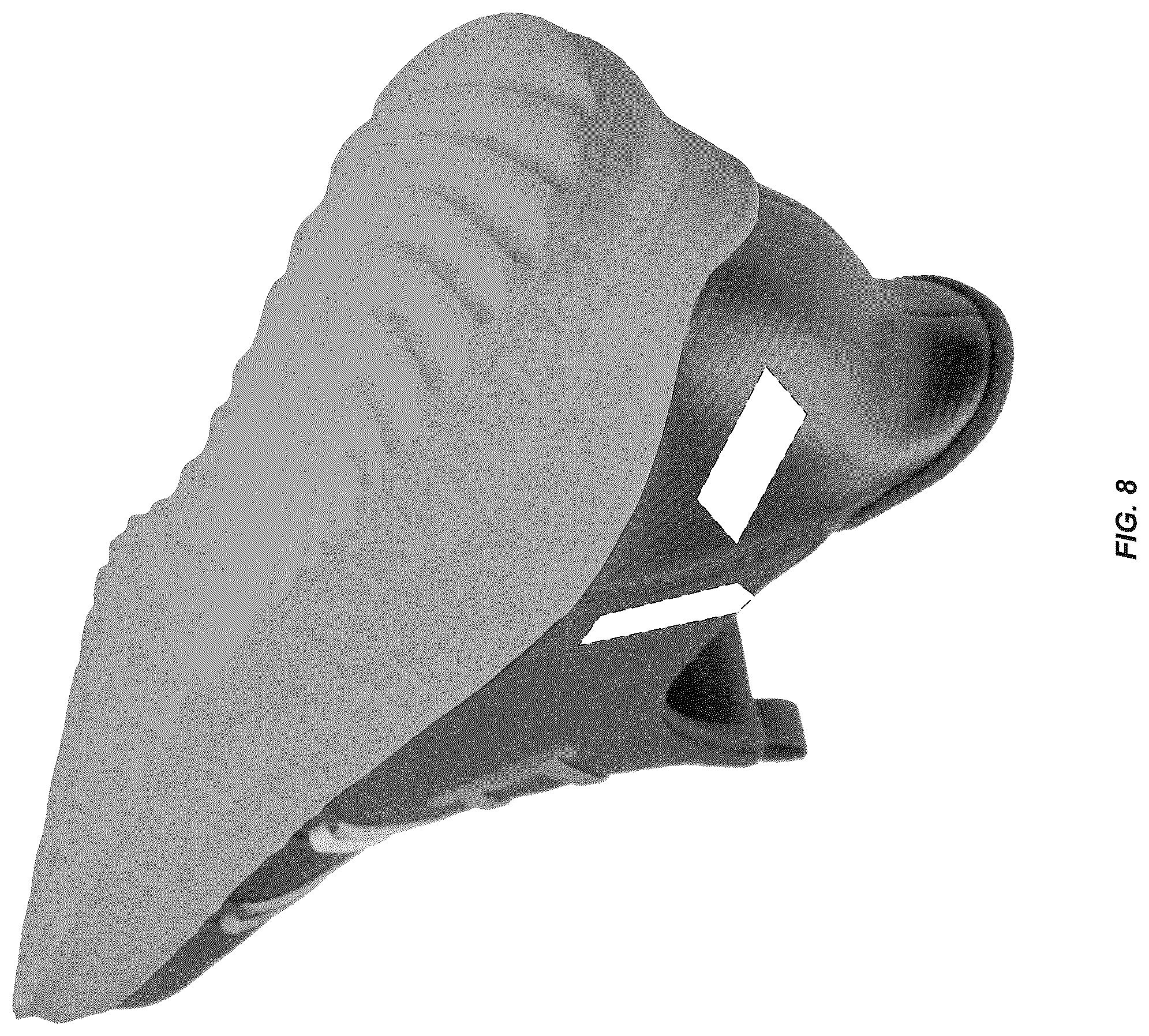 Patent USD1076353 Figure 8 – Shoe