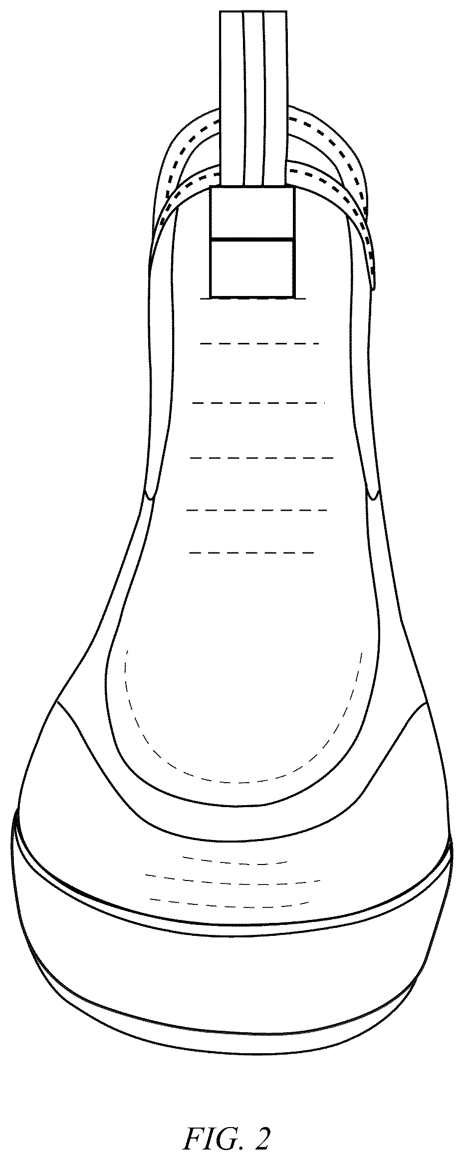 Patent USD1076355 Figure 2 – Pair of boots