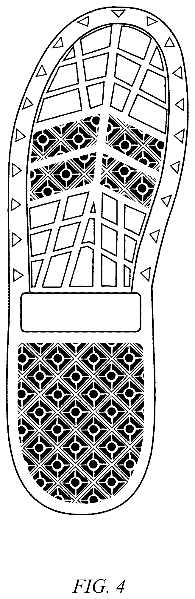 Patent USD1076355 Figure 4 – Pair of boots