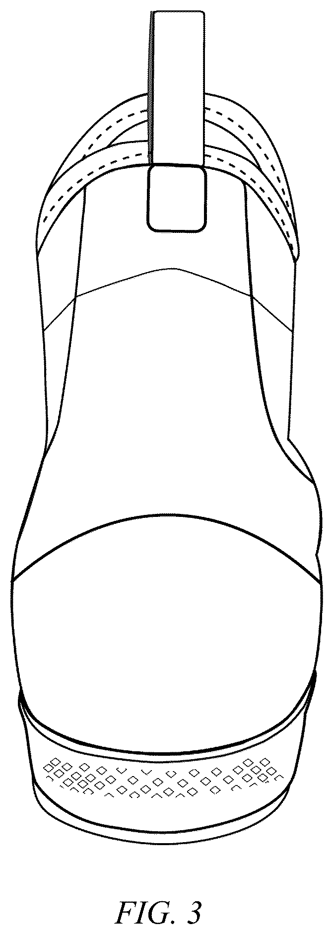 Patent USD1076356 Figure 3 – Pair of boots