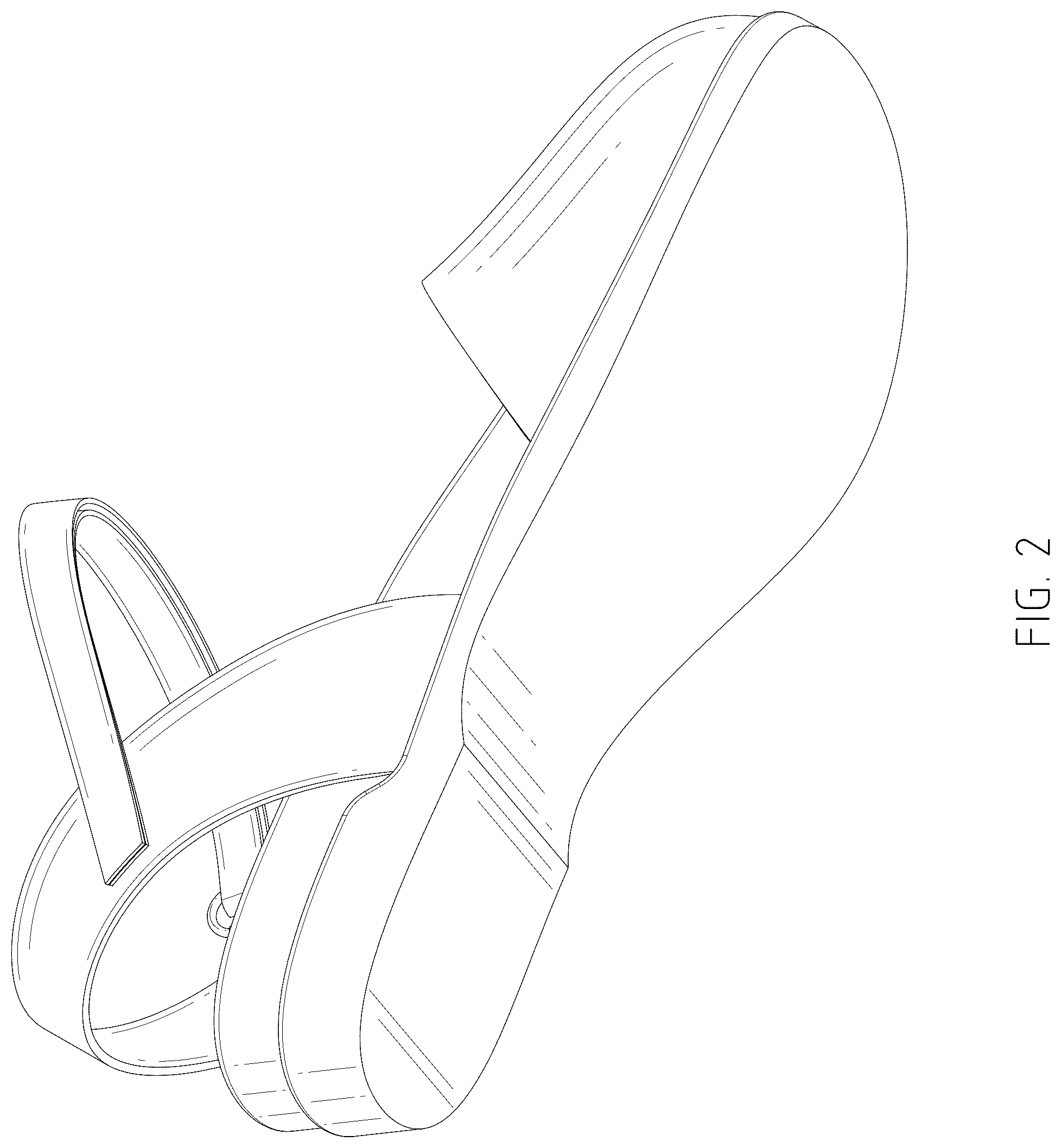 Patent USD1076357 Figure 2 – Shoe
