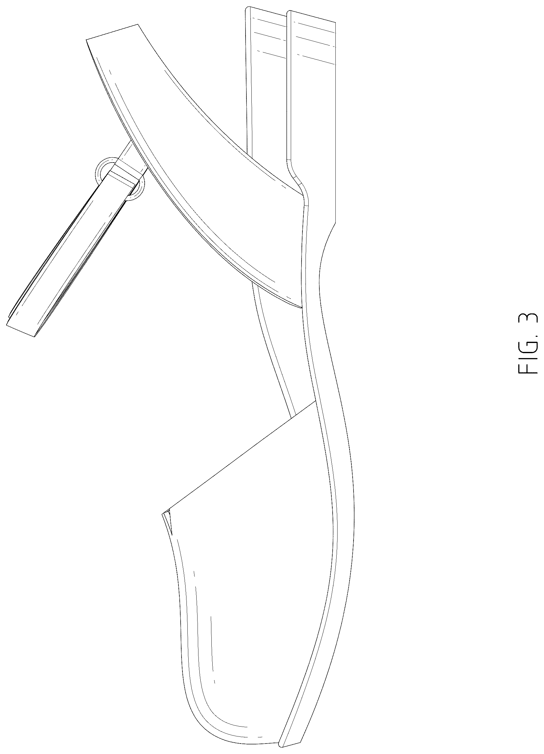Patent USD1076357 Figure 3 – Shoe