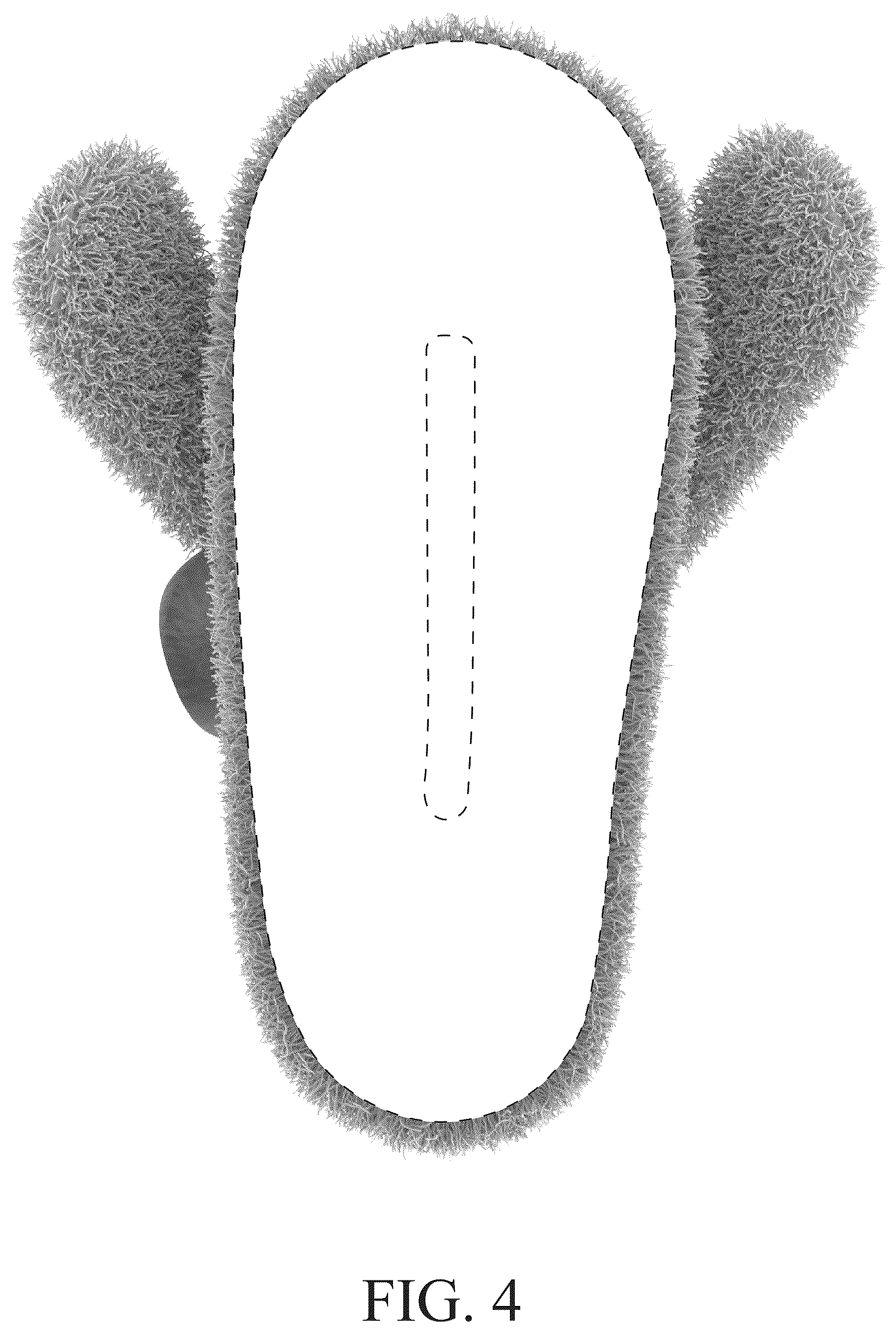 Patent USD1076358 Figure 4 – Shoe