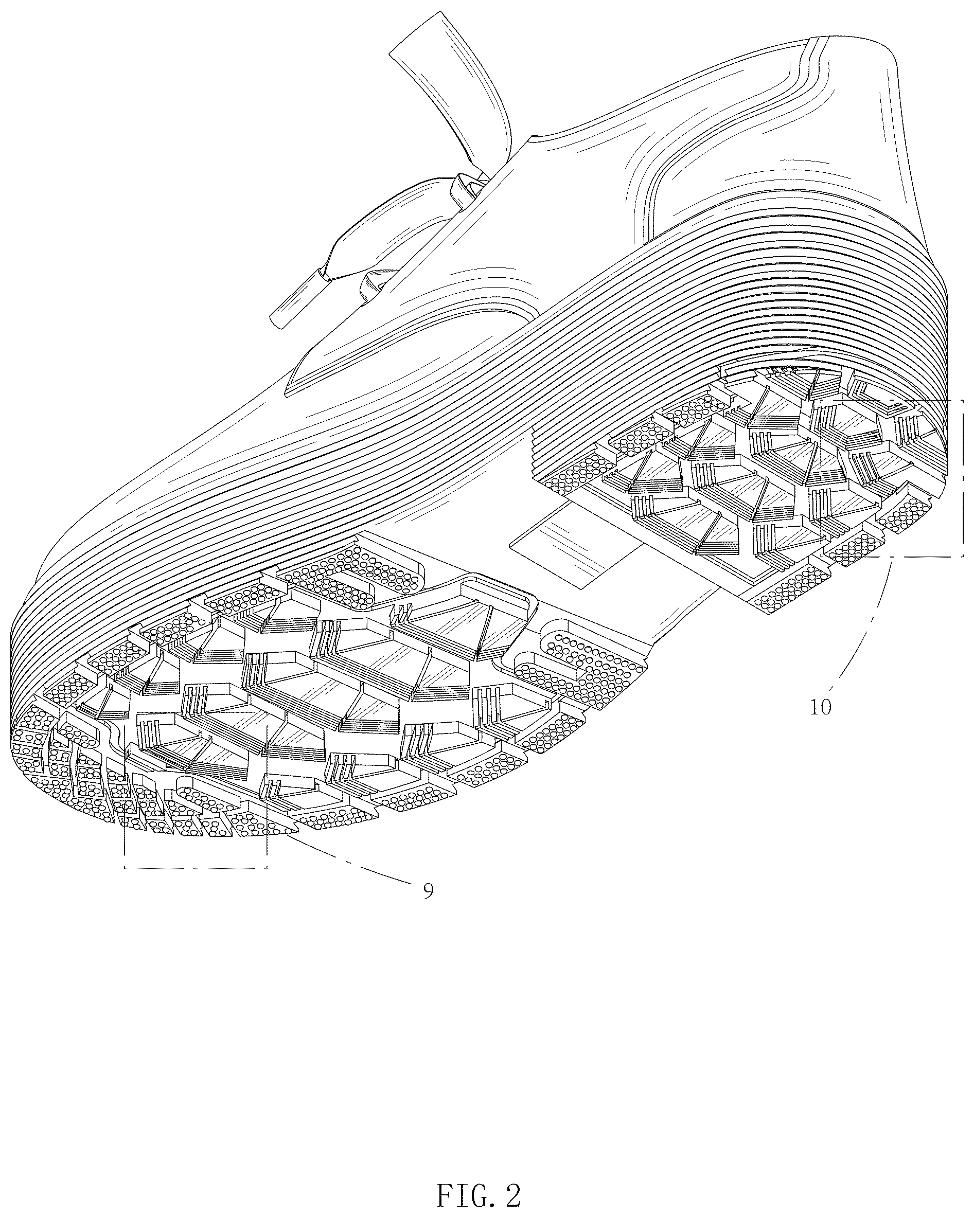 Patent USD1076360 Figure 2 – Penny loafer