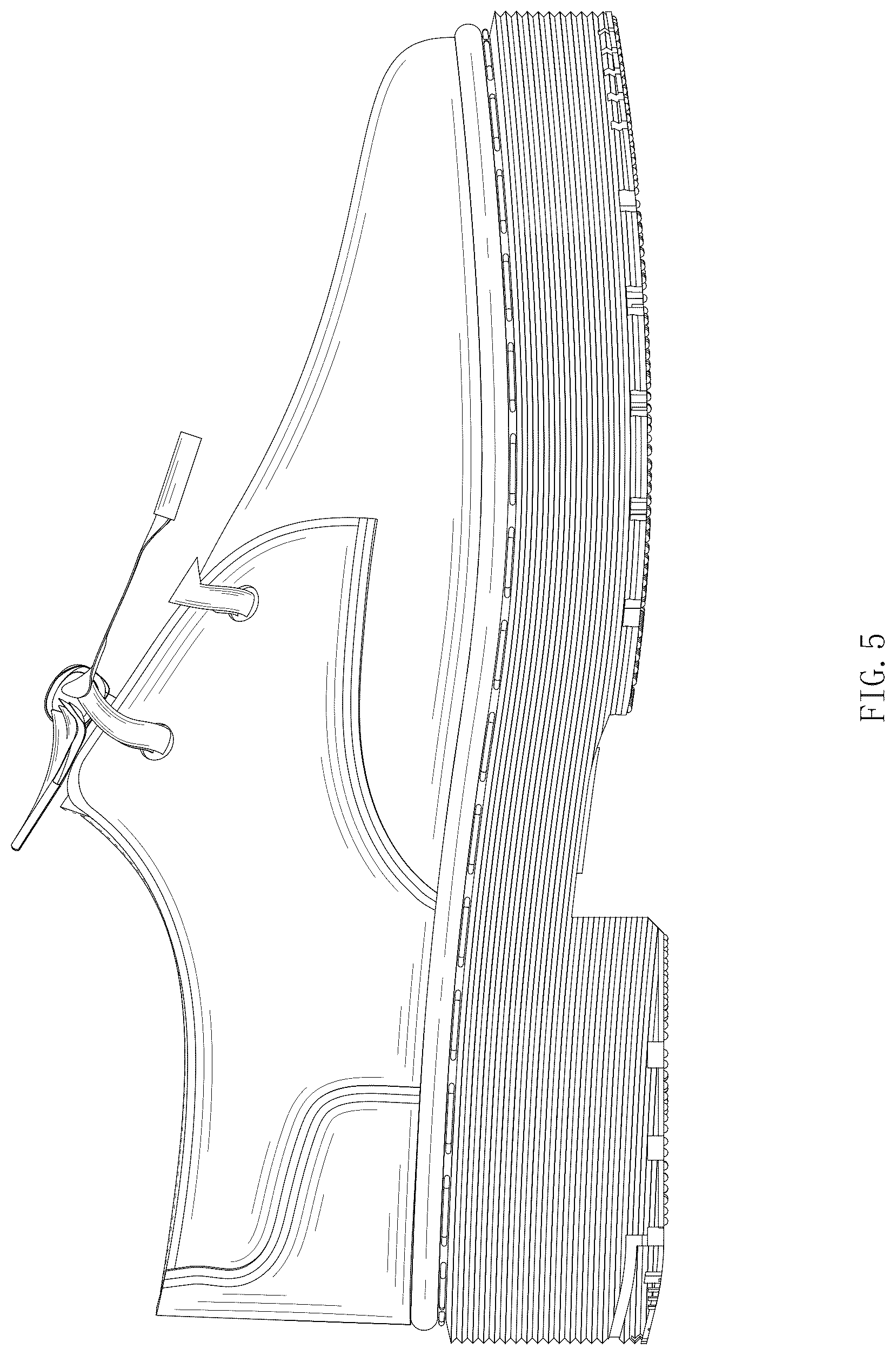 Patent USD1076360 Figure 5 – Penny loafer