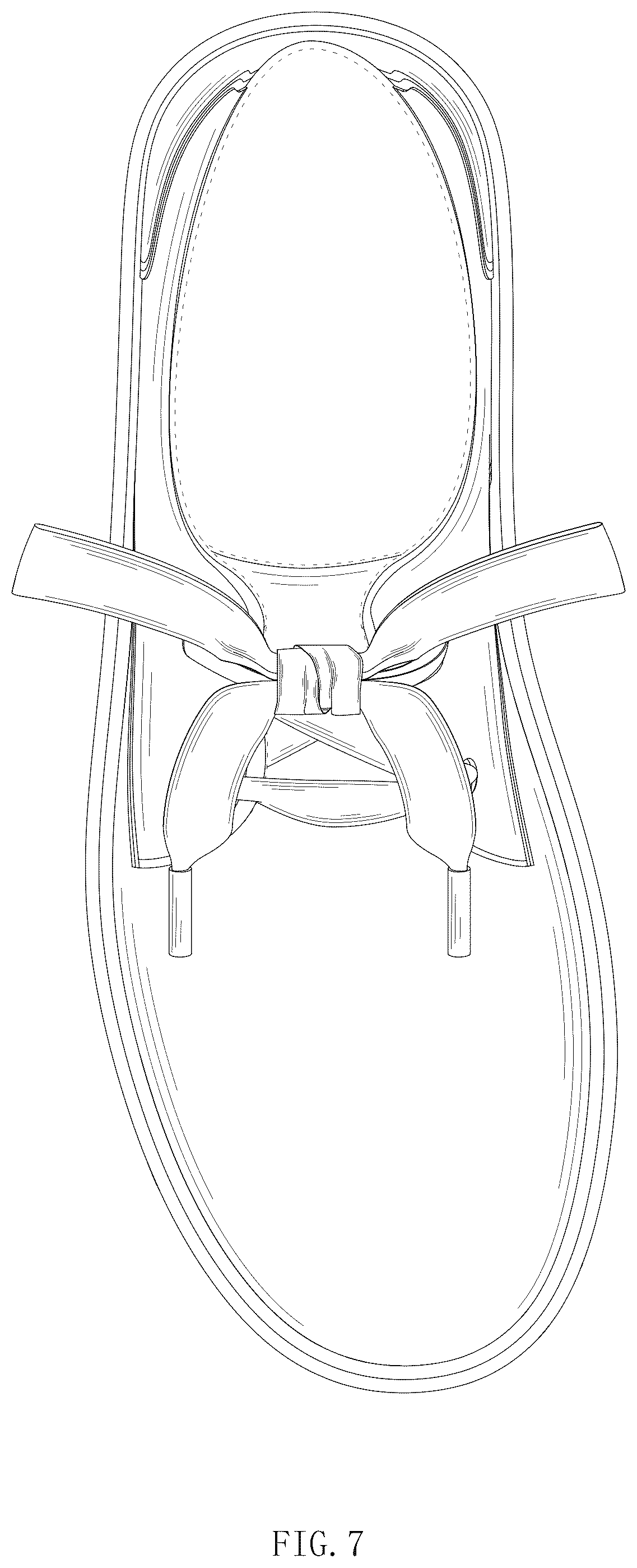 Patent USD1076360 Figure 7 – Penny loafer