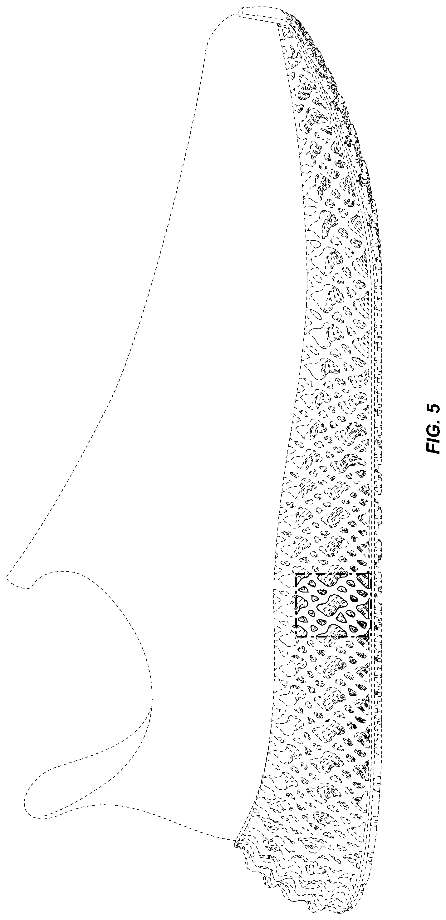 Patent USD1076363 Figure 4 – Shoe