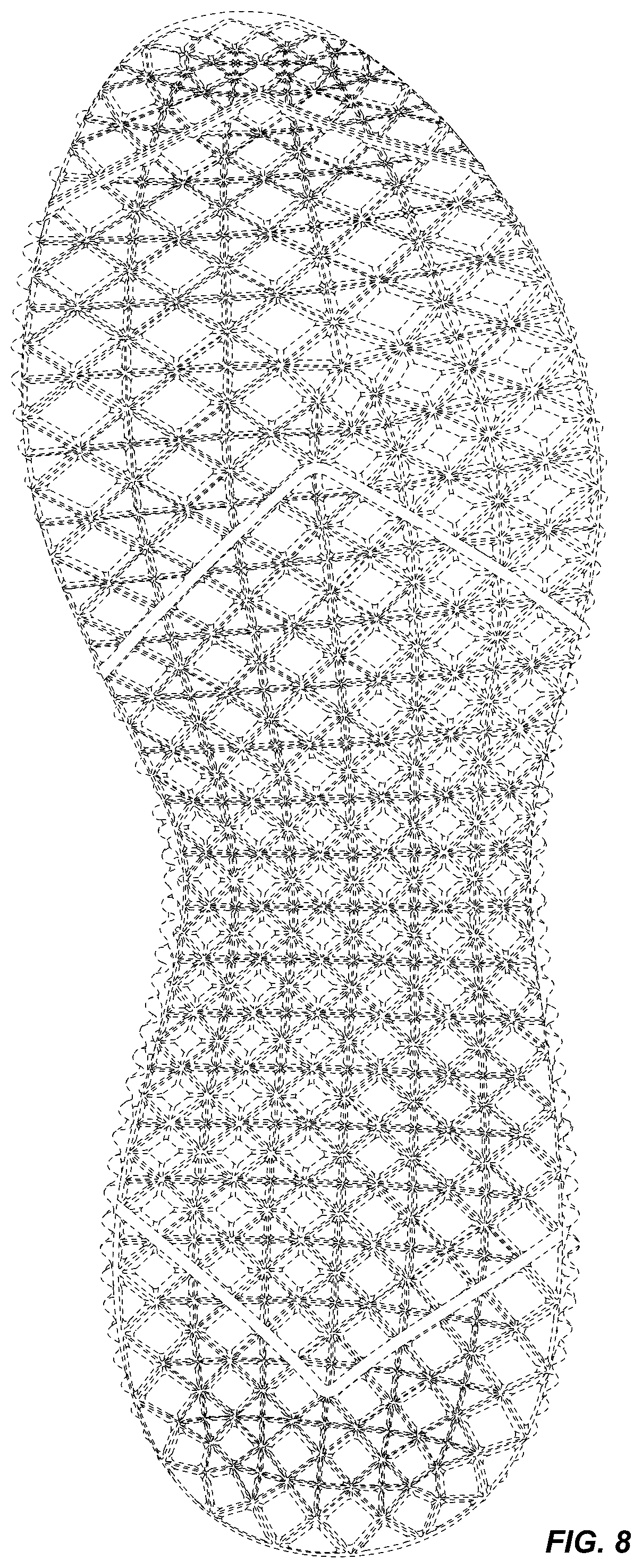 Patent USD1076363 Figure 7 – Shoe