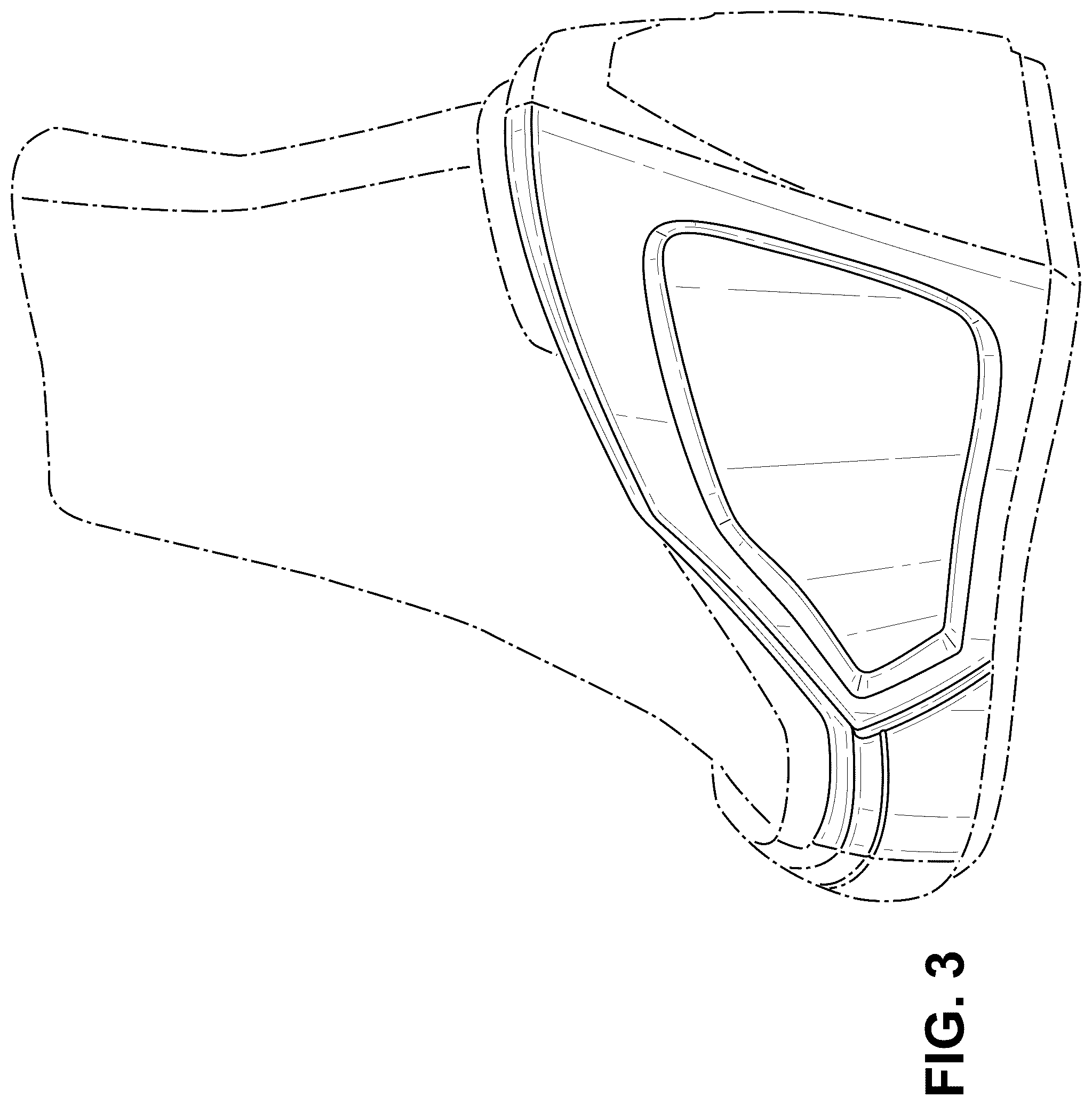 Patent USD1076366 Figure 3 – Shoe