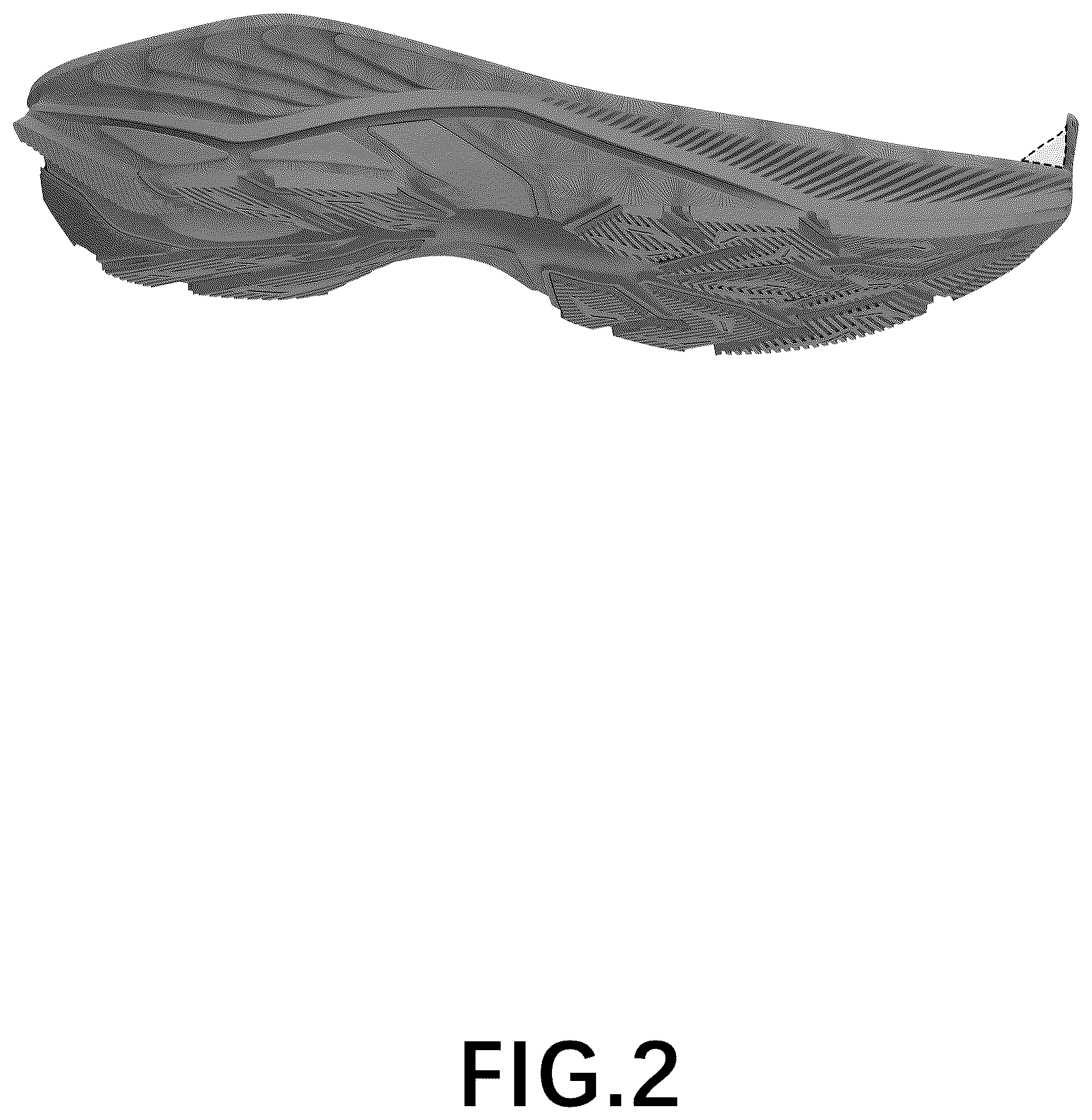 Patent USD1076367 Figure 2 – Shoe outsole