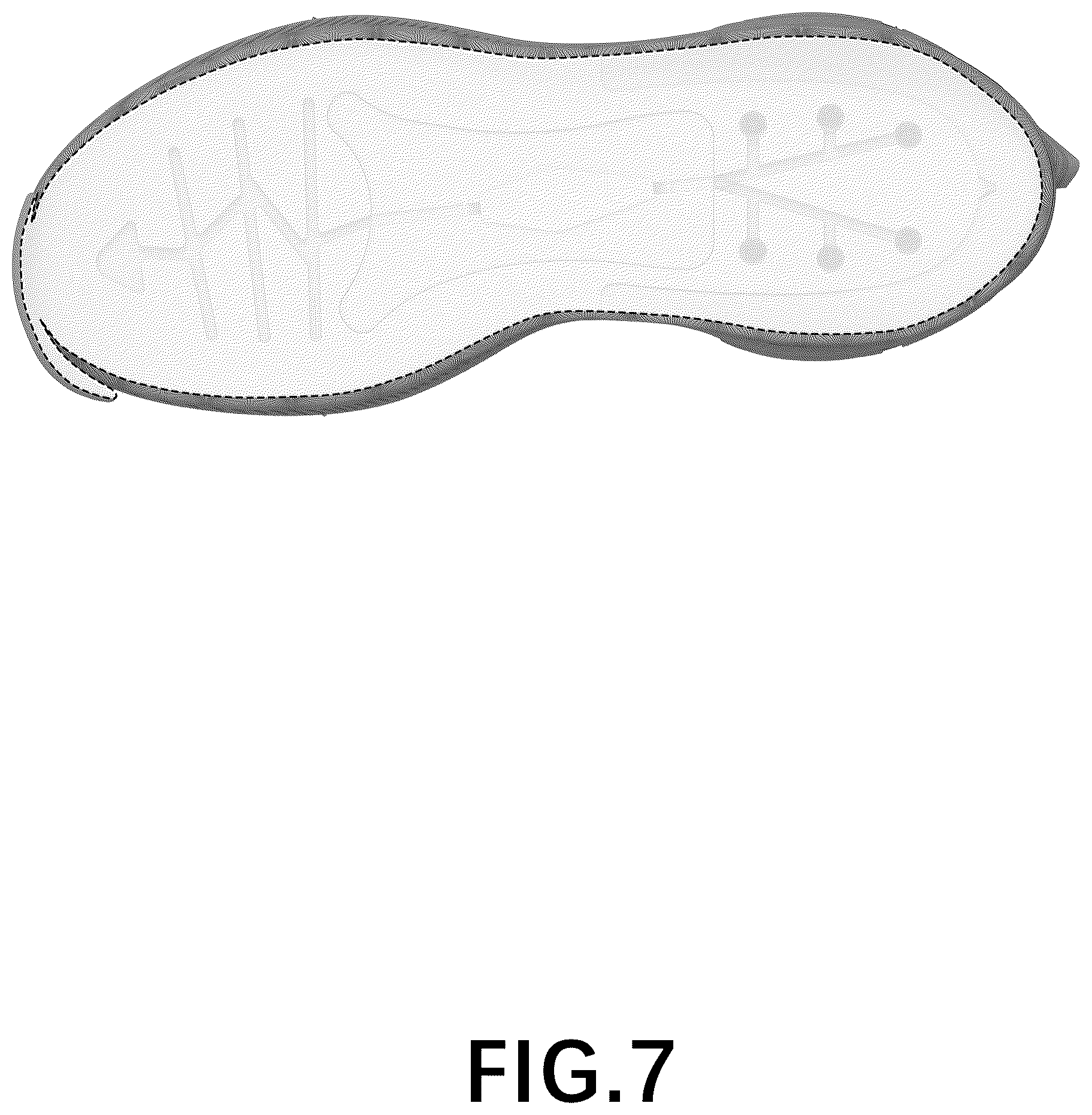 Patent USD1076367 Figure 7 – Shoe outsole