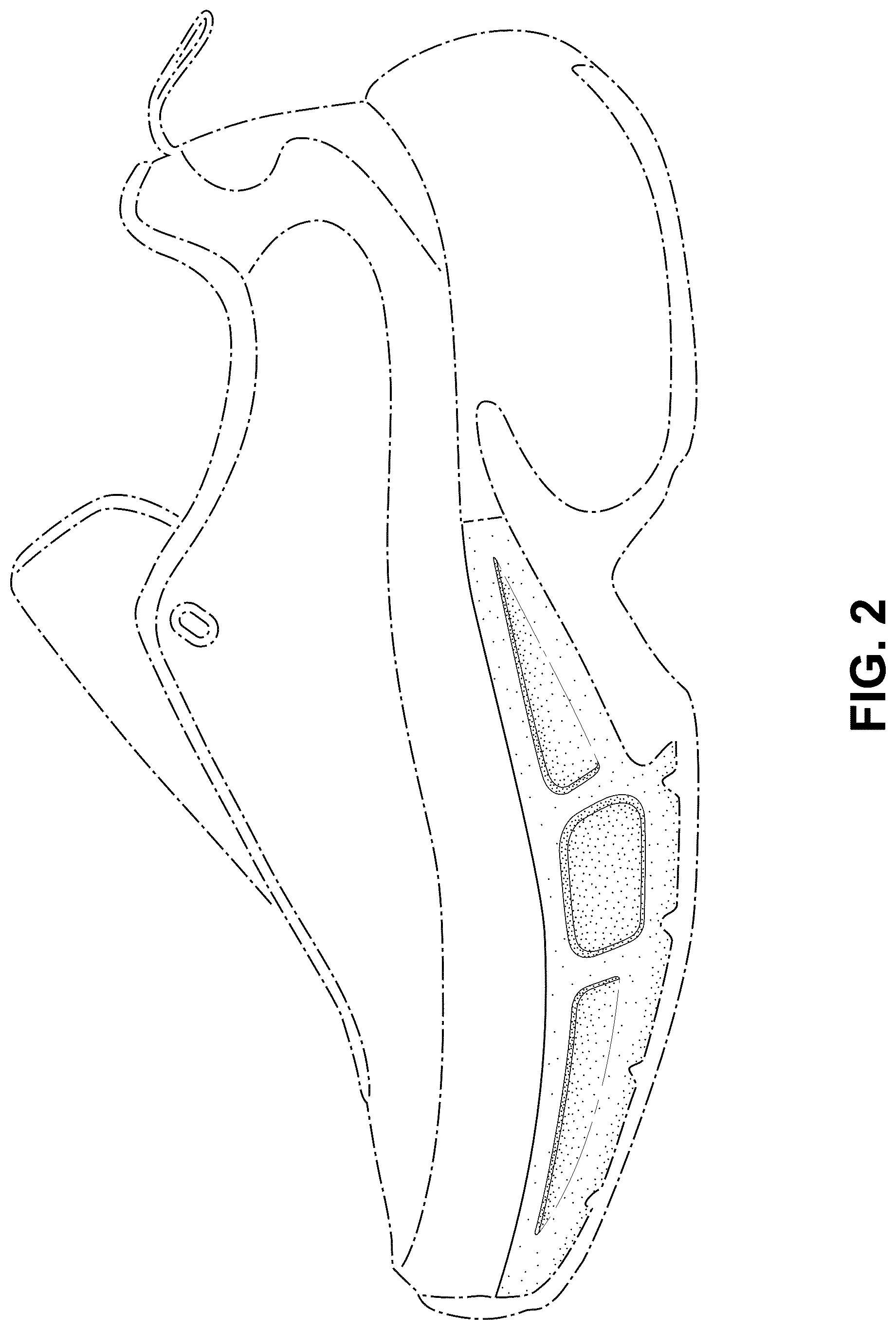 Patent USD1076368 Figure 2 – Shoe