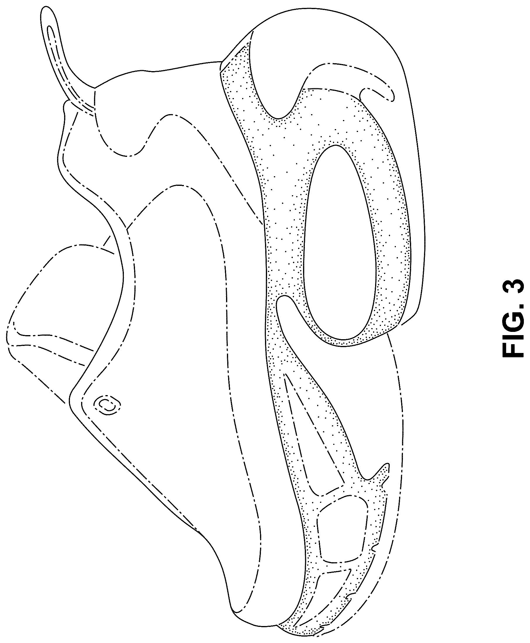 Patent USD1076369 Figure 3 – Shoe