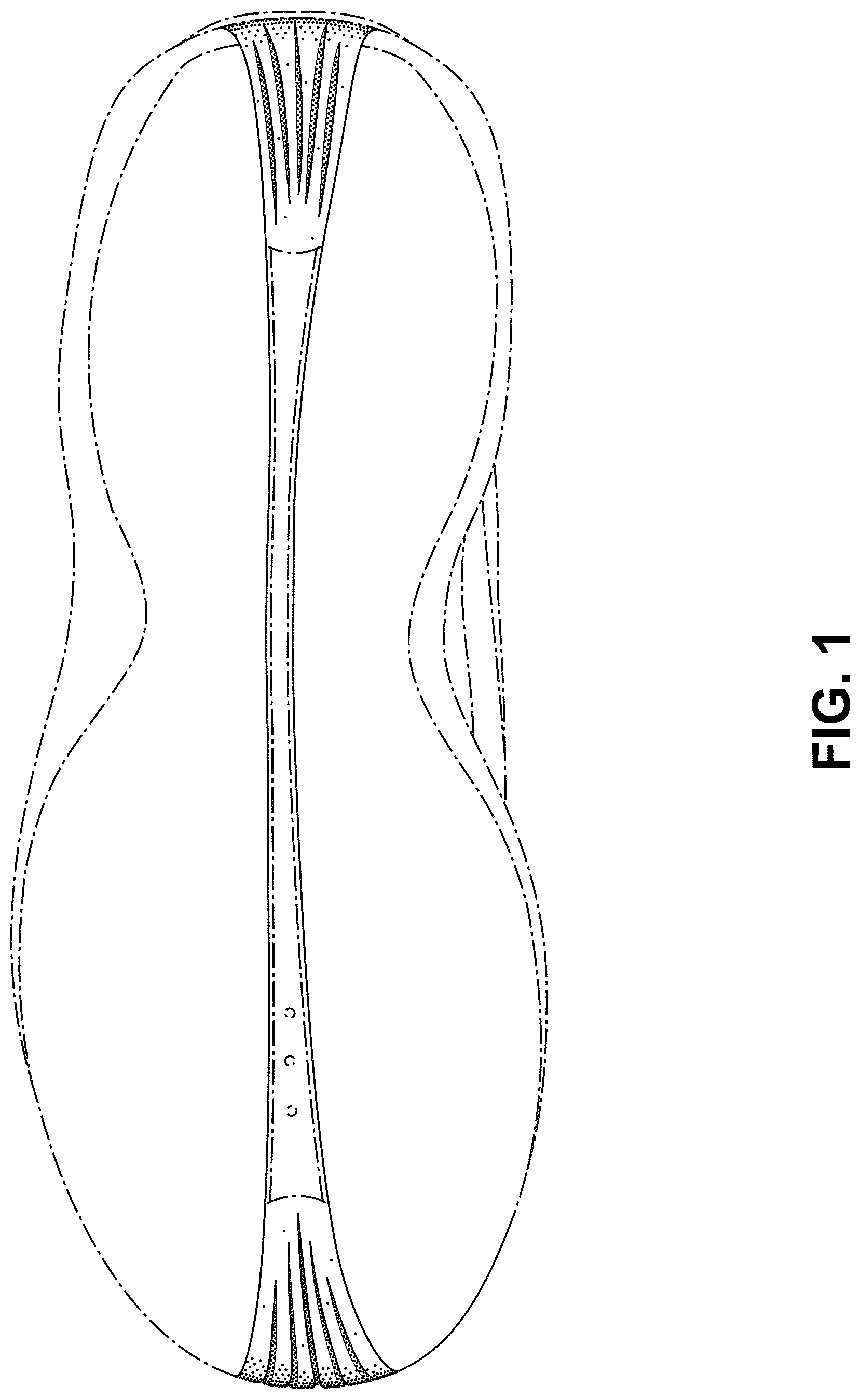 Patent USD1076370 Figure 1 – Shoe