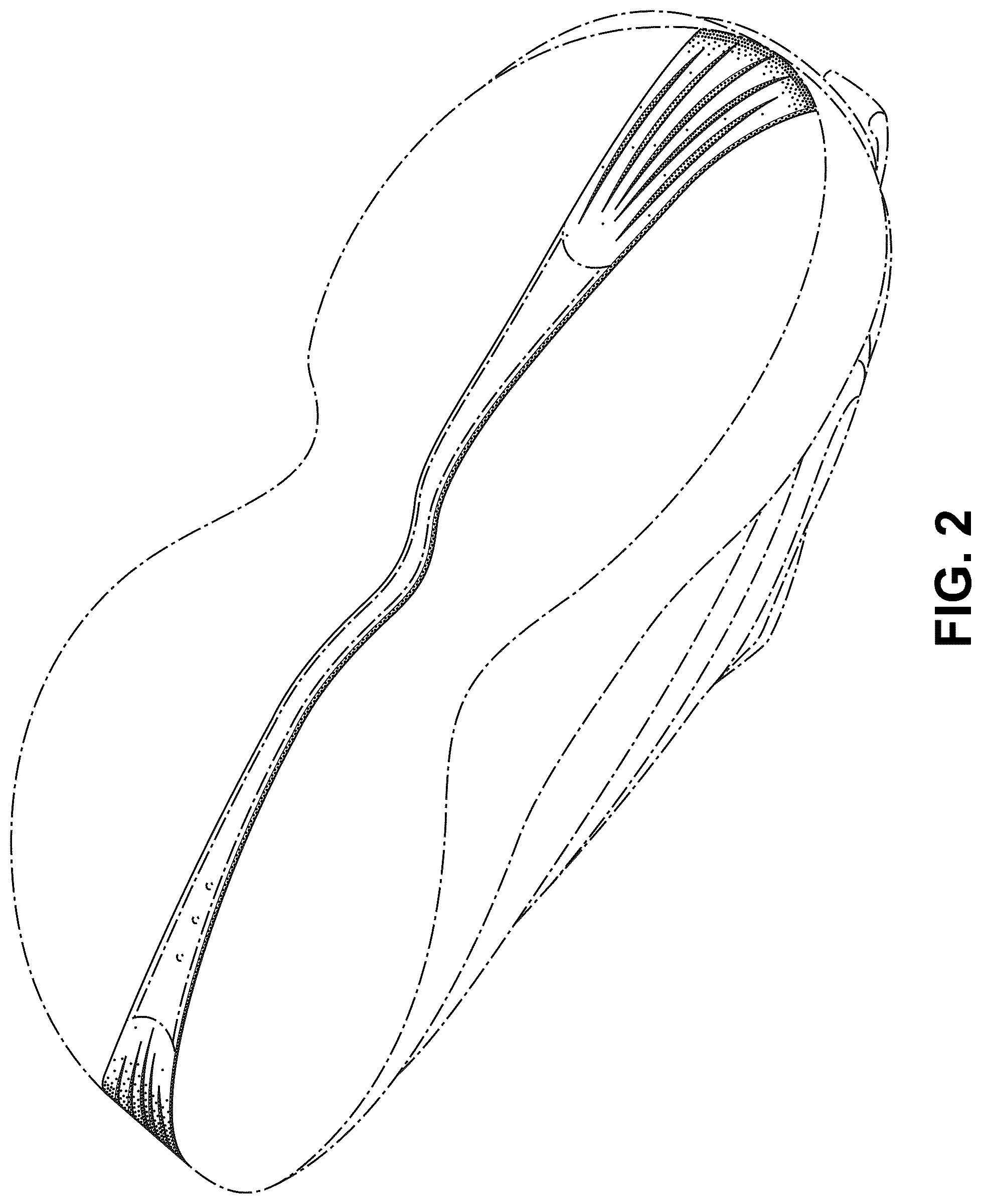 Patent USD1076370 Figure 2 – Shoe