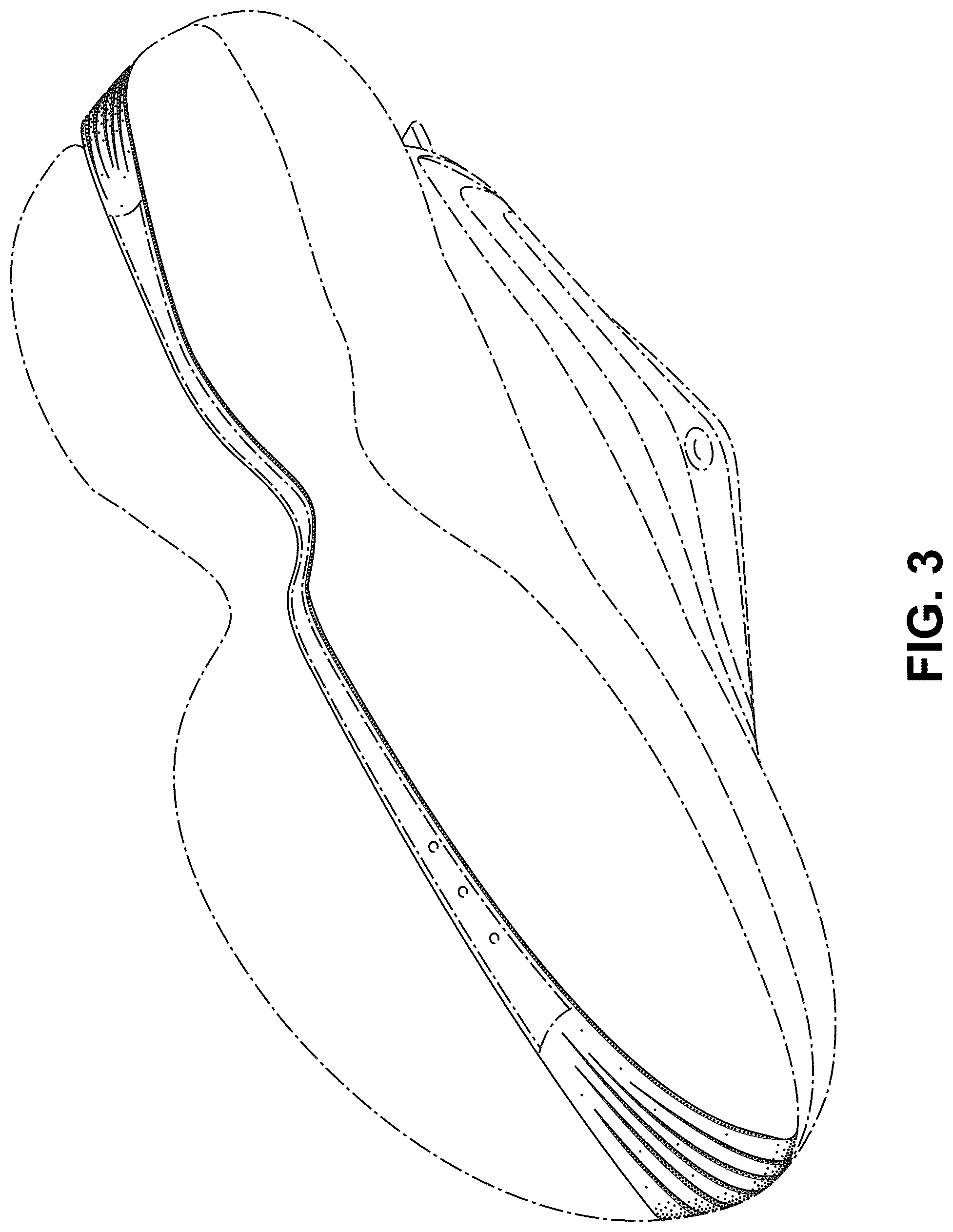 Patent USD1076370 Figure 3 – Shoe