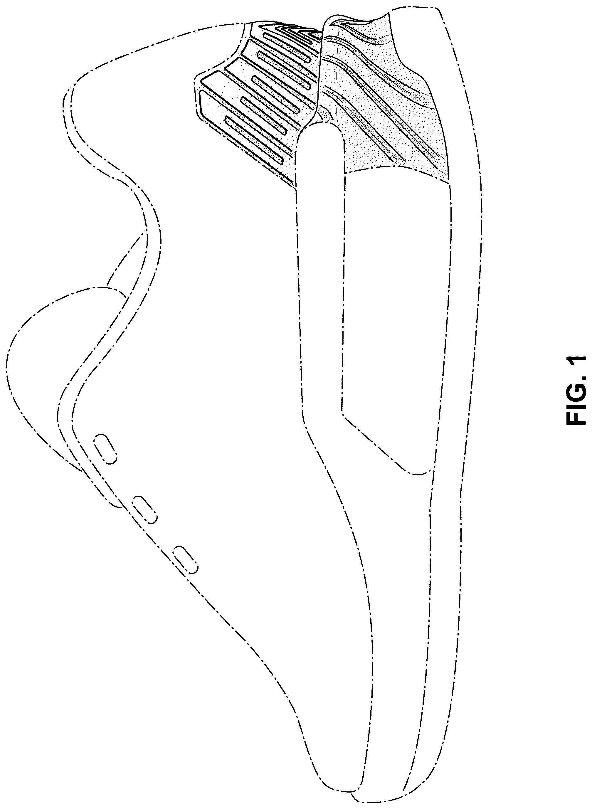Patent USD1076377 — Shoe — Figure 1