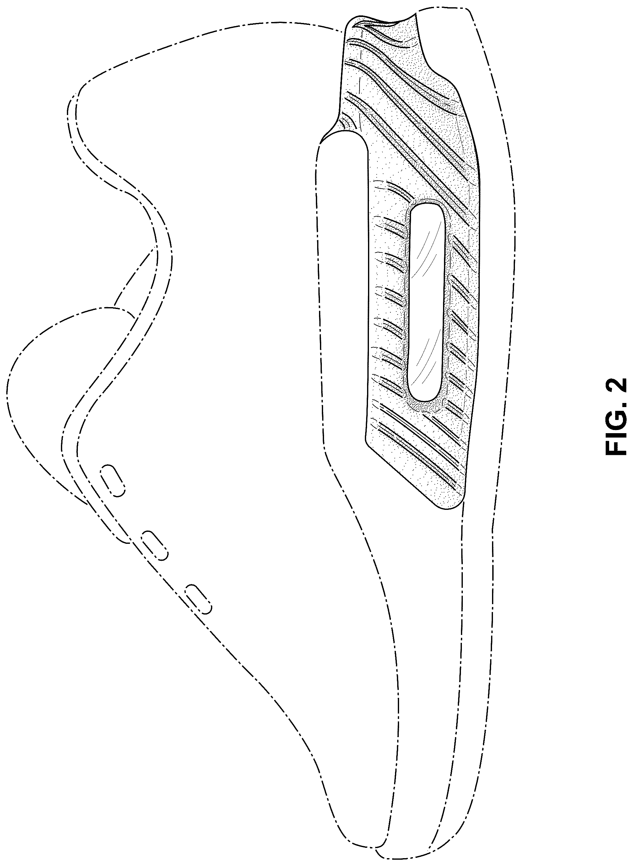 Patent USD1076378 Figure 2 – Shoe