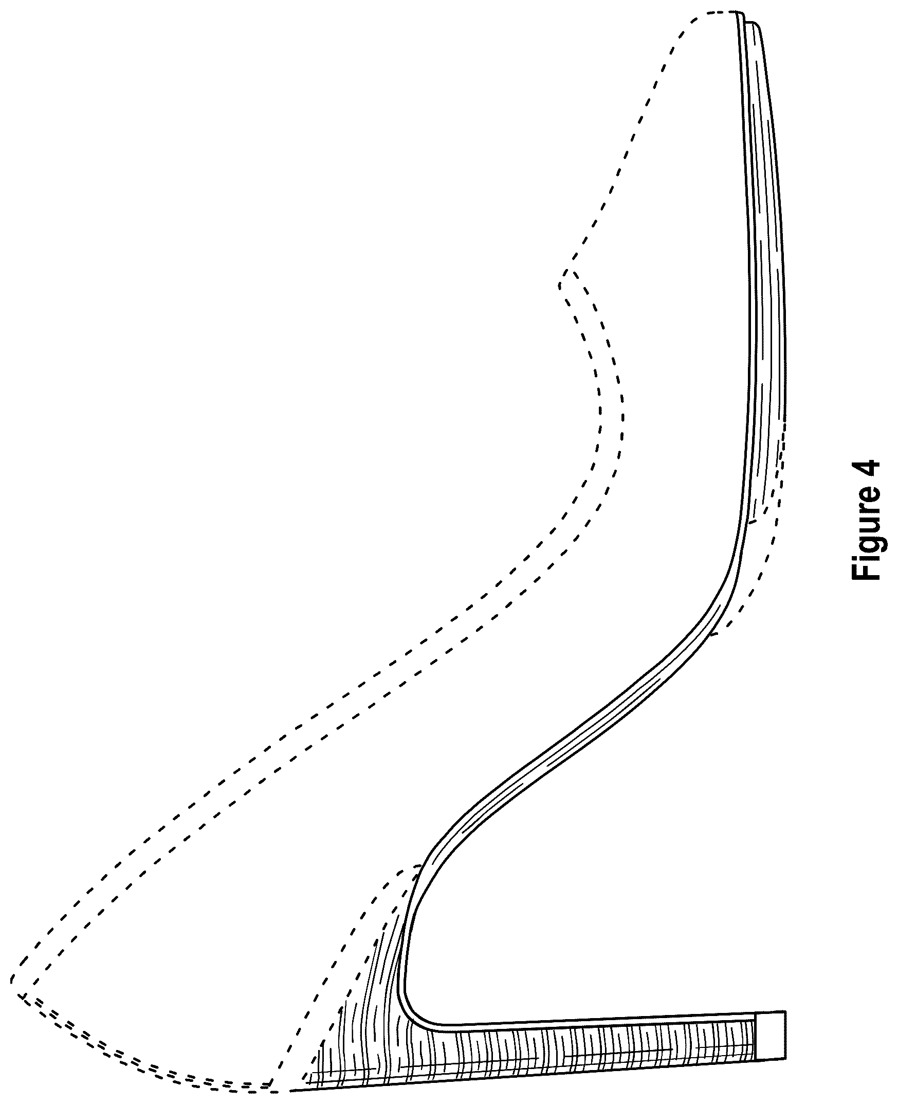 Patent USD1076379 Figure 4 – Pointed toe shoe with heel and outsole patch