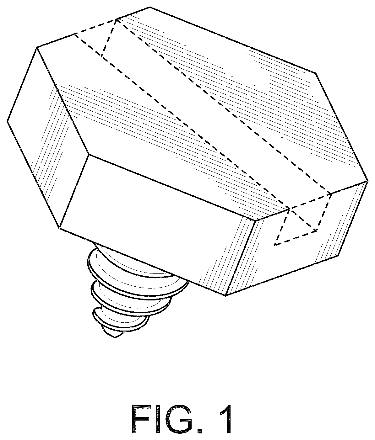 Patent USD1076384 Figure 1 – Traction cleat