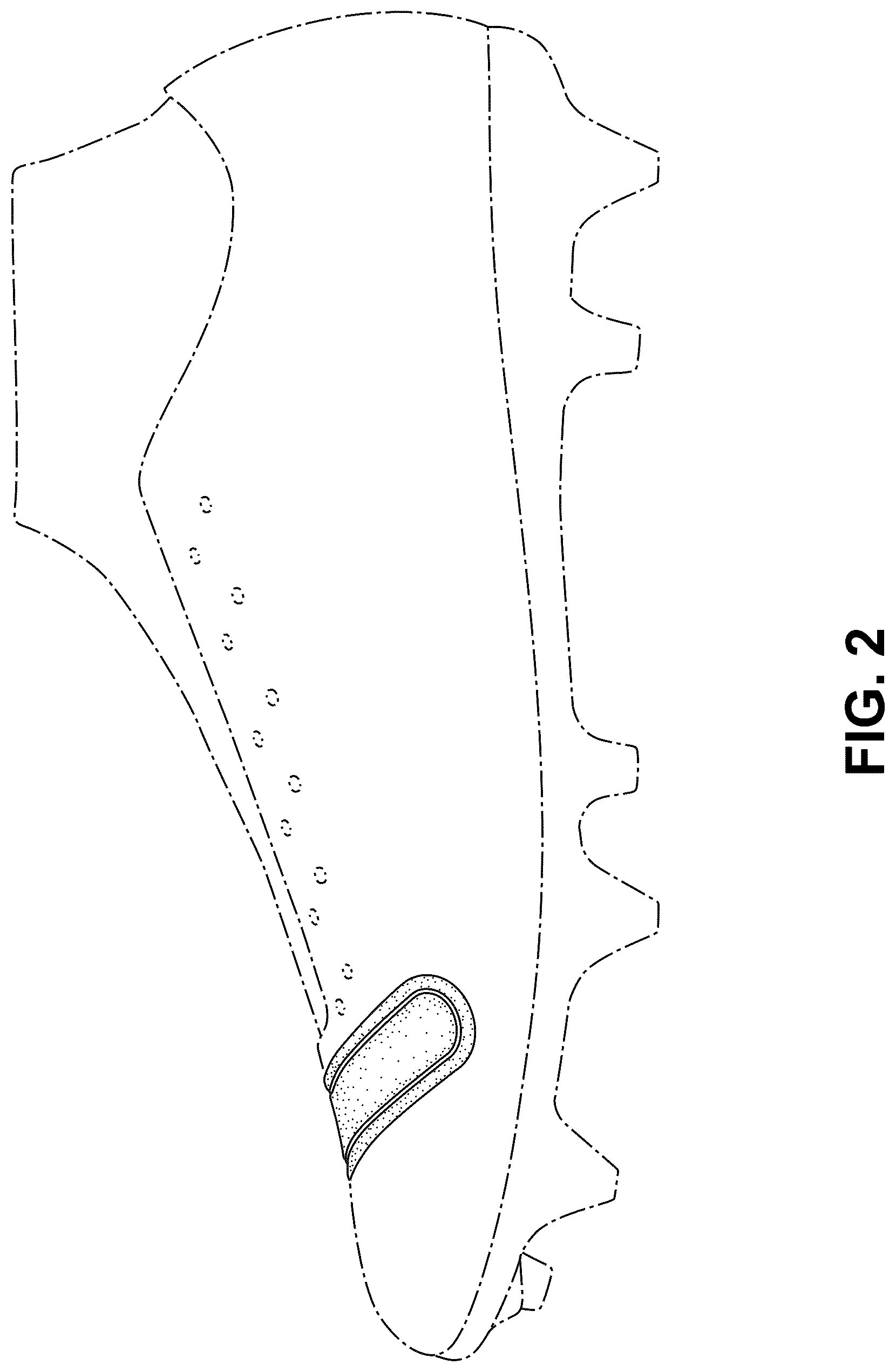 Patent USD1076386 Figure 2 – Shoe
