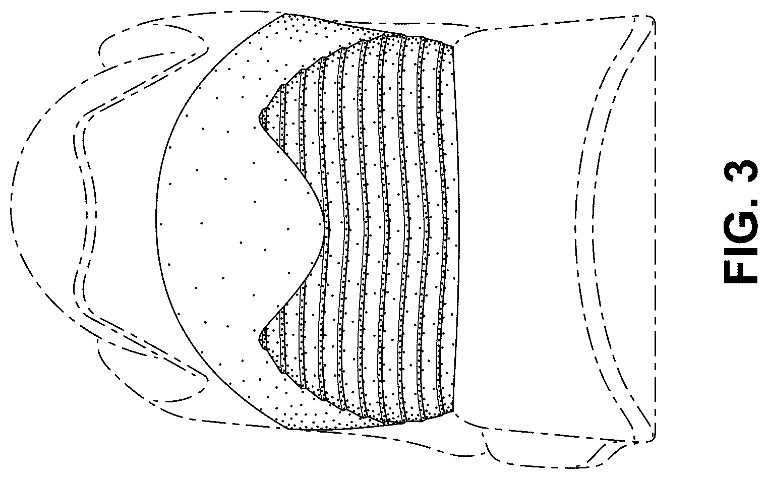 Patent USD1076387 Figure 3 – Shoe