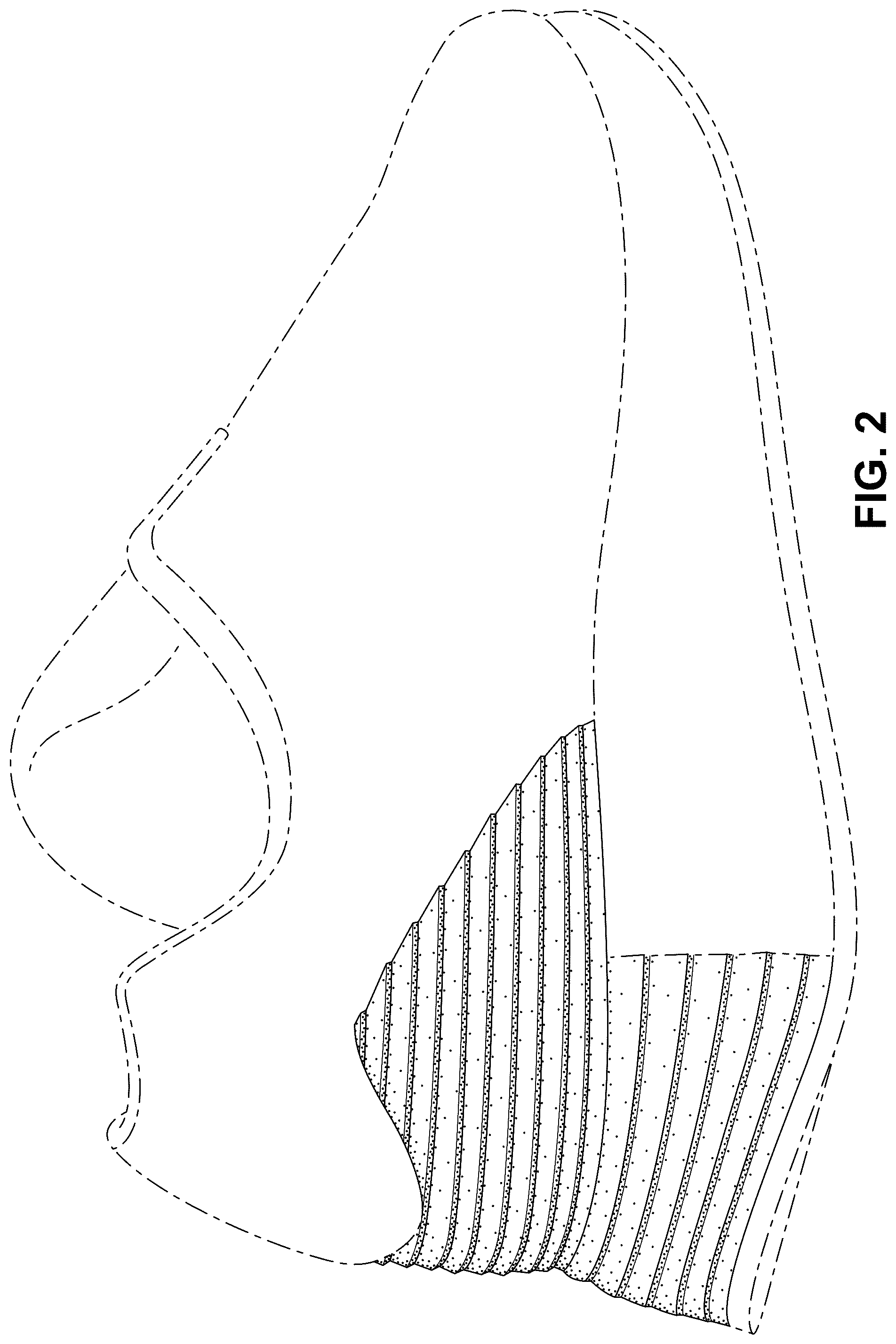 Patent USD1076388 Figure 2 – Shoe