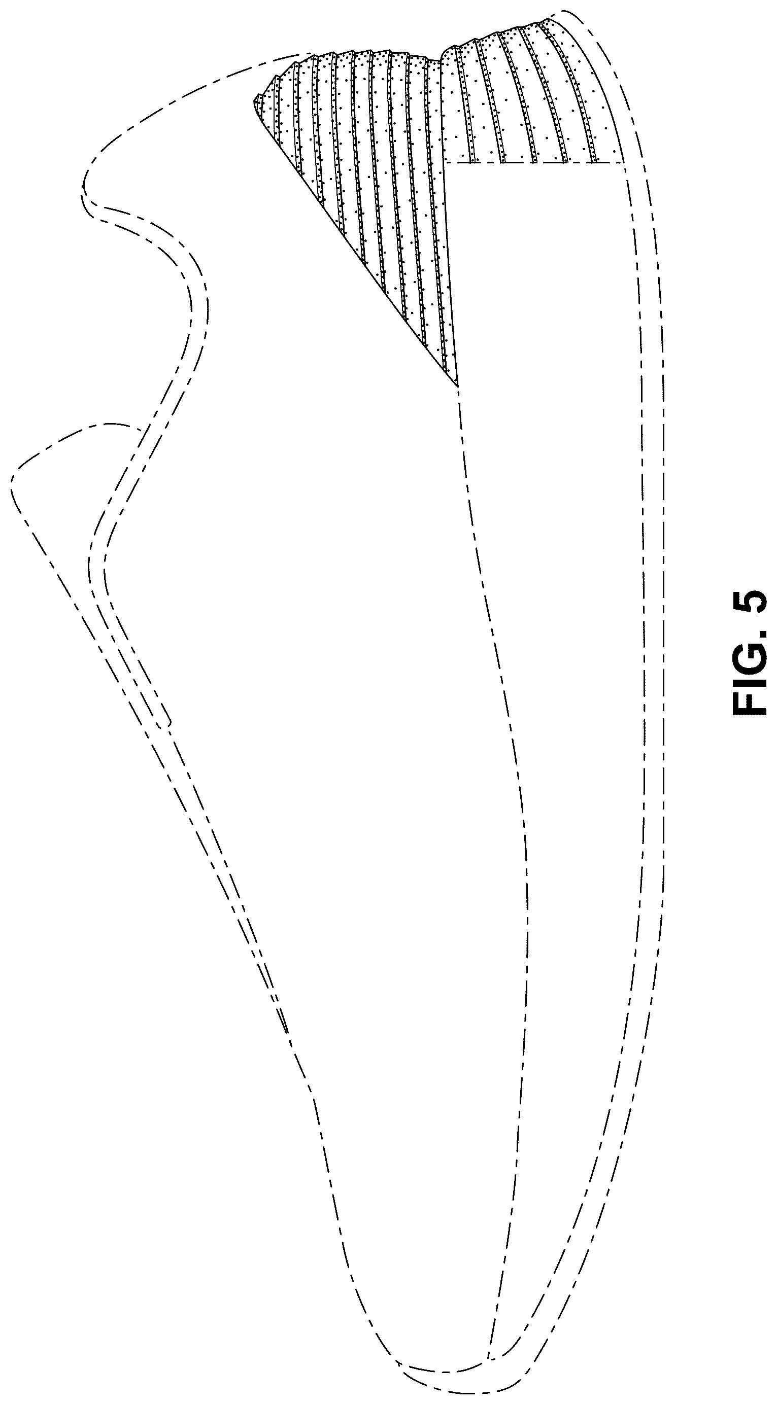 Patent USD1076388 Figure 5 – Shoe