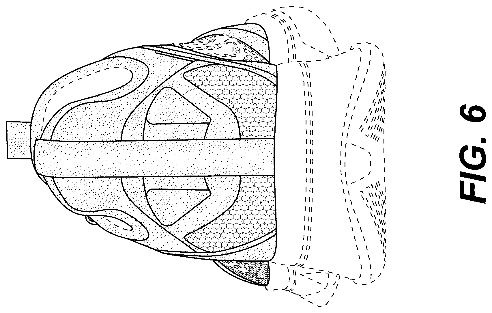 Patent USD1076389 Figure 6 – Shoe