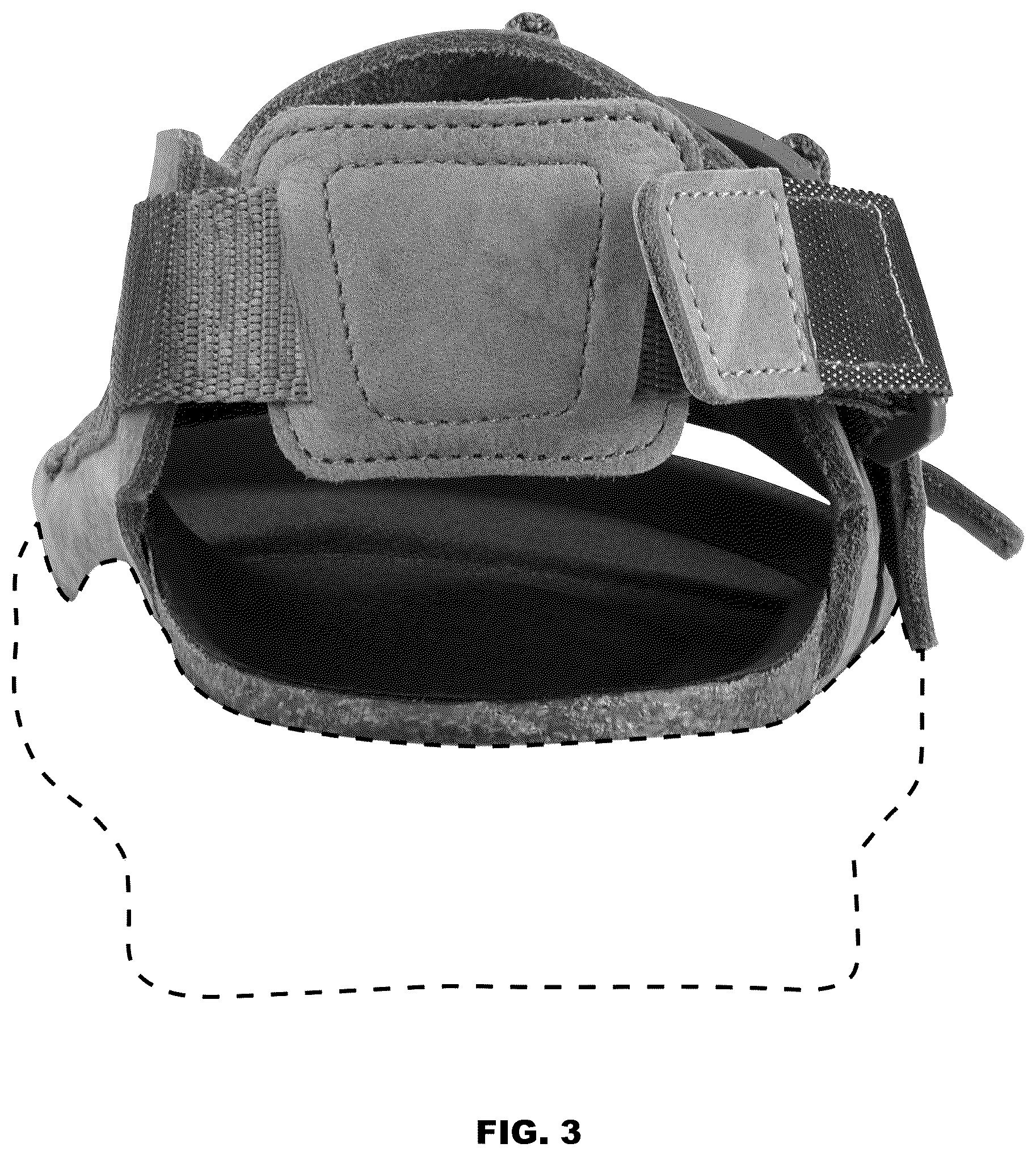 Patent USD1076390 Figure 3 – Sandal