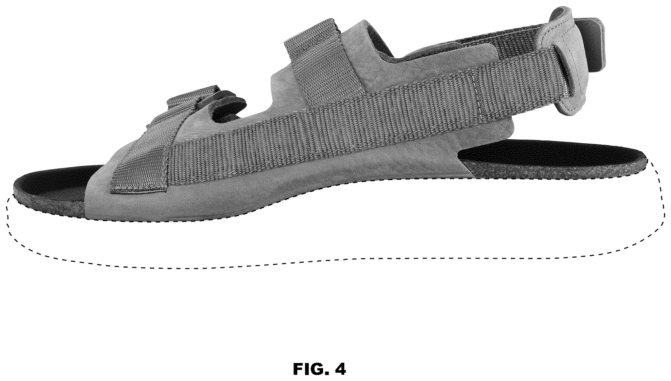 Patent USD1076390 Figure 4 – Sandal