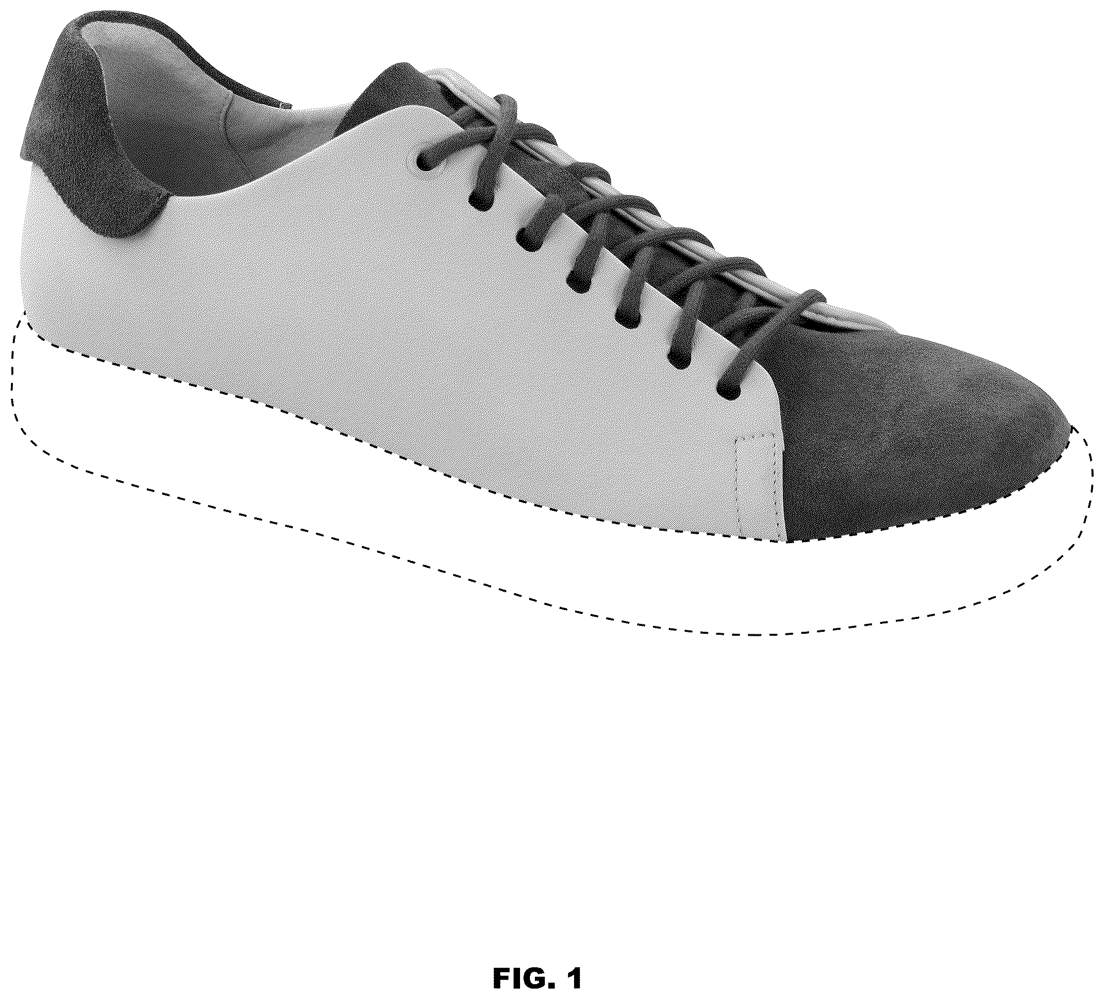 Patent USD1076392 — Shoe — Figure 1