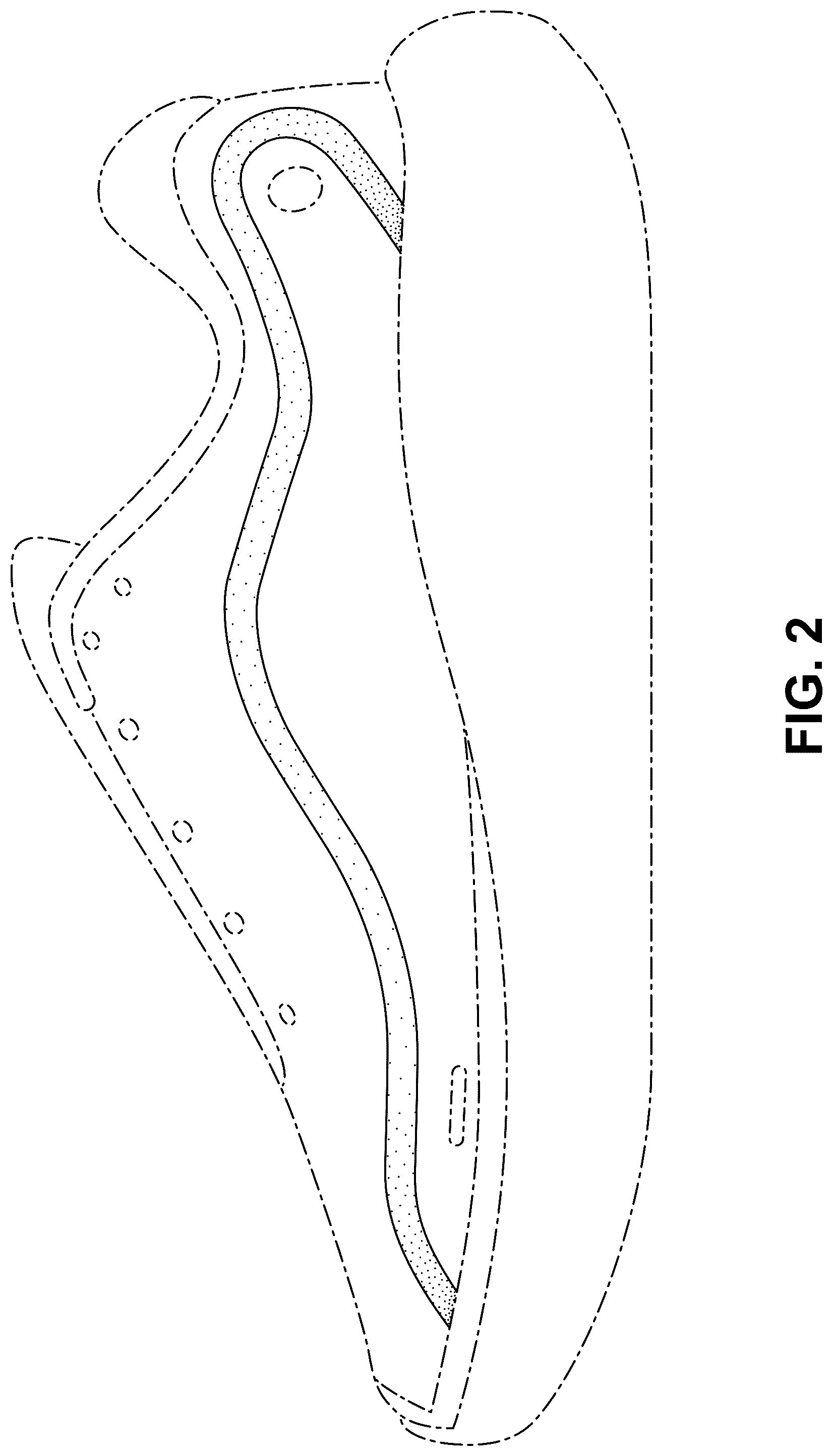 Patent USD1076398 Figure 2 – Shoe