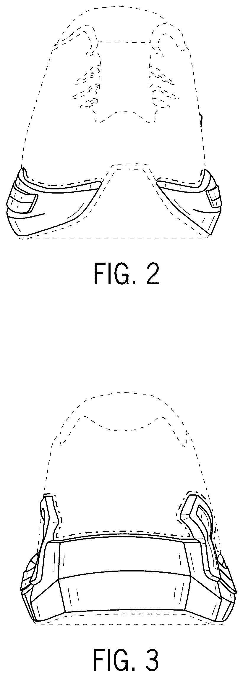 Patent USD1076401 Figure 2 – Footwear article