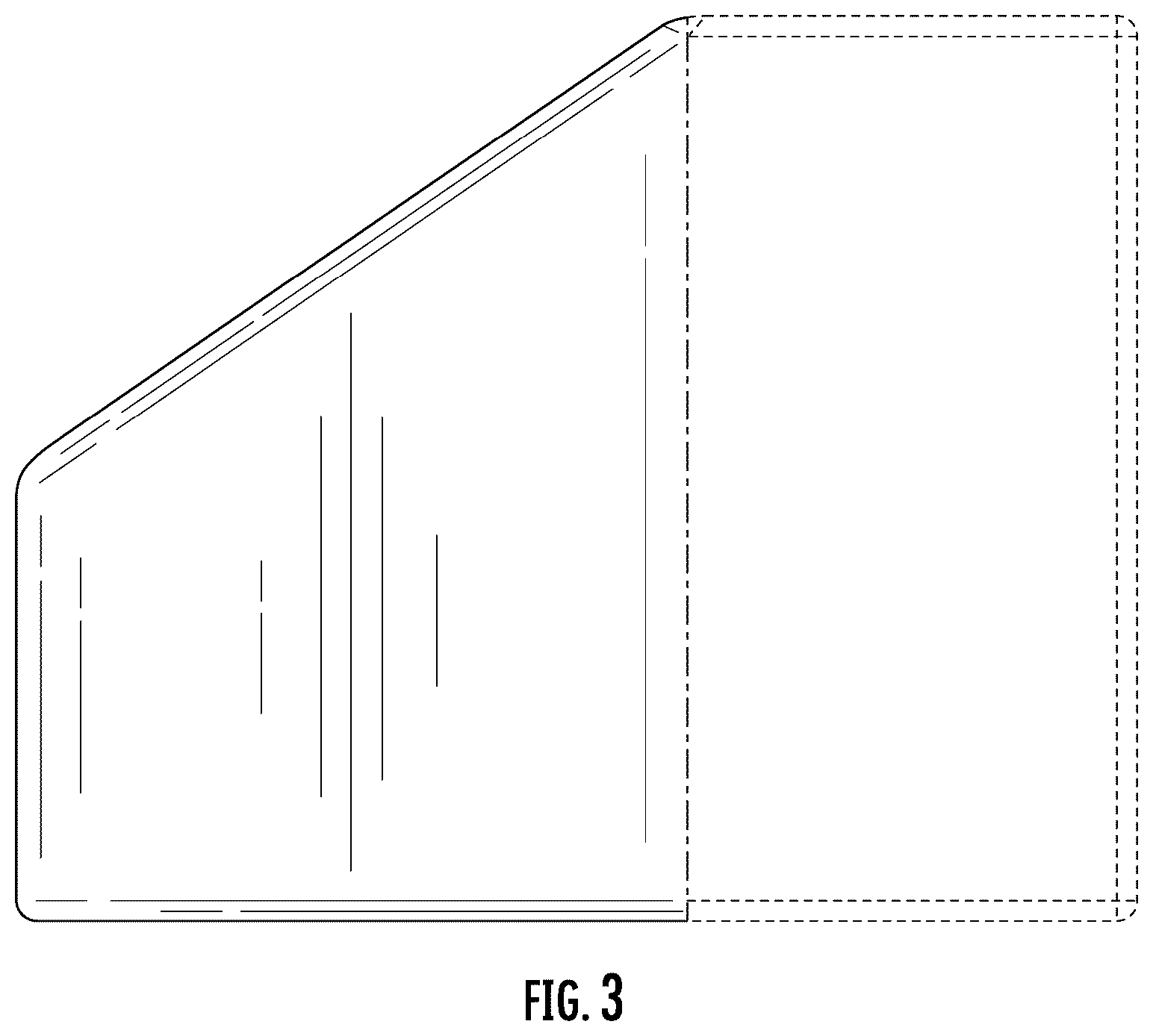 Patent USD1076402 Figure 3 – Loop for compression stocking