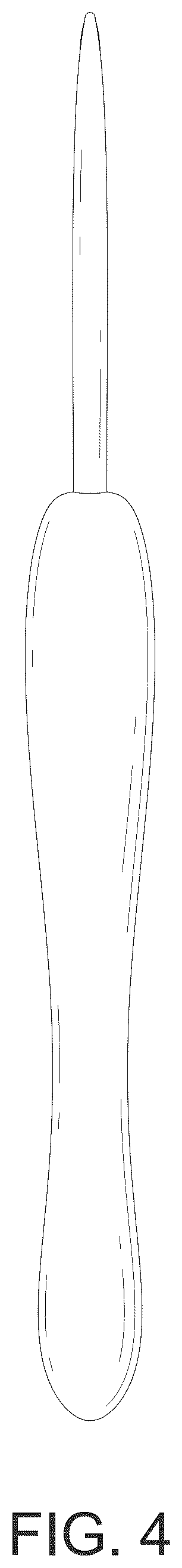 Patent USD1076404 Figure 4 – Crochet hook