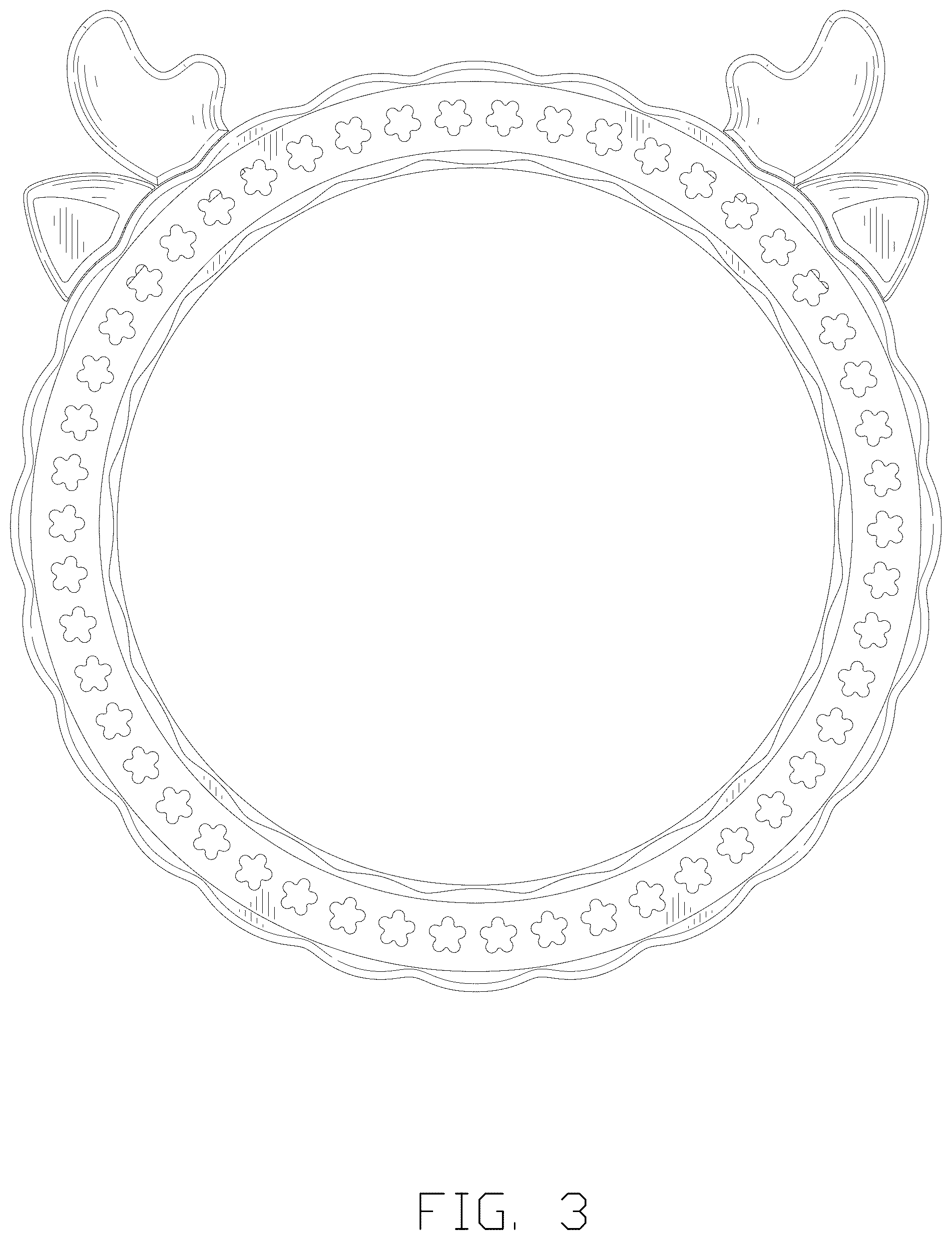 Patent USD1076405 Figure 3 – Knitting loom