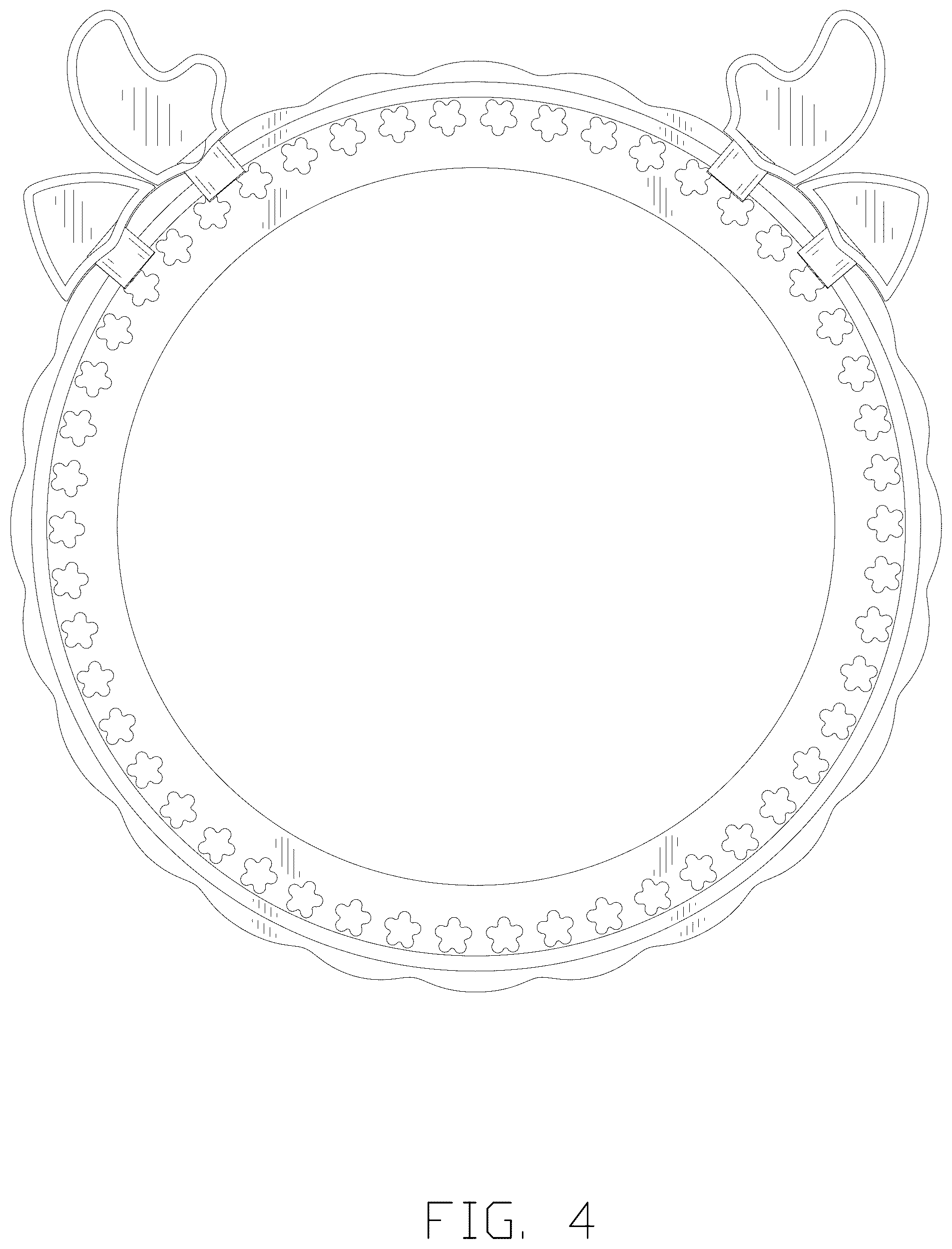 Patent USD1076405 Figure 4 – Knitting loom