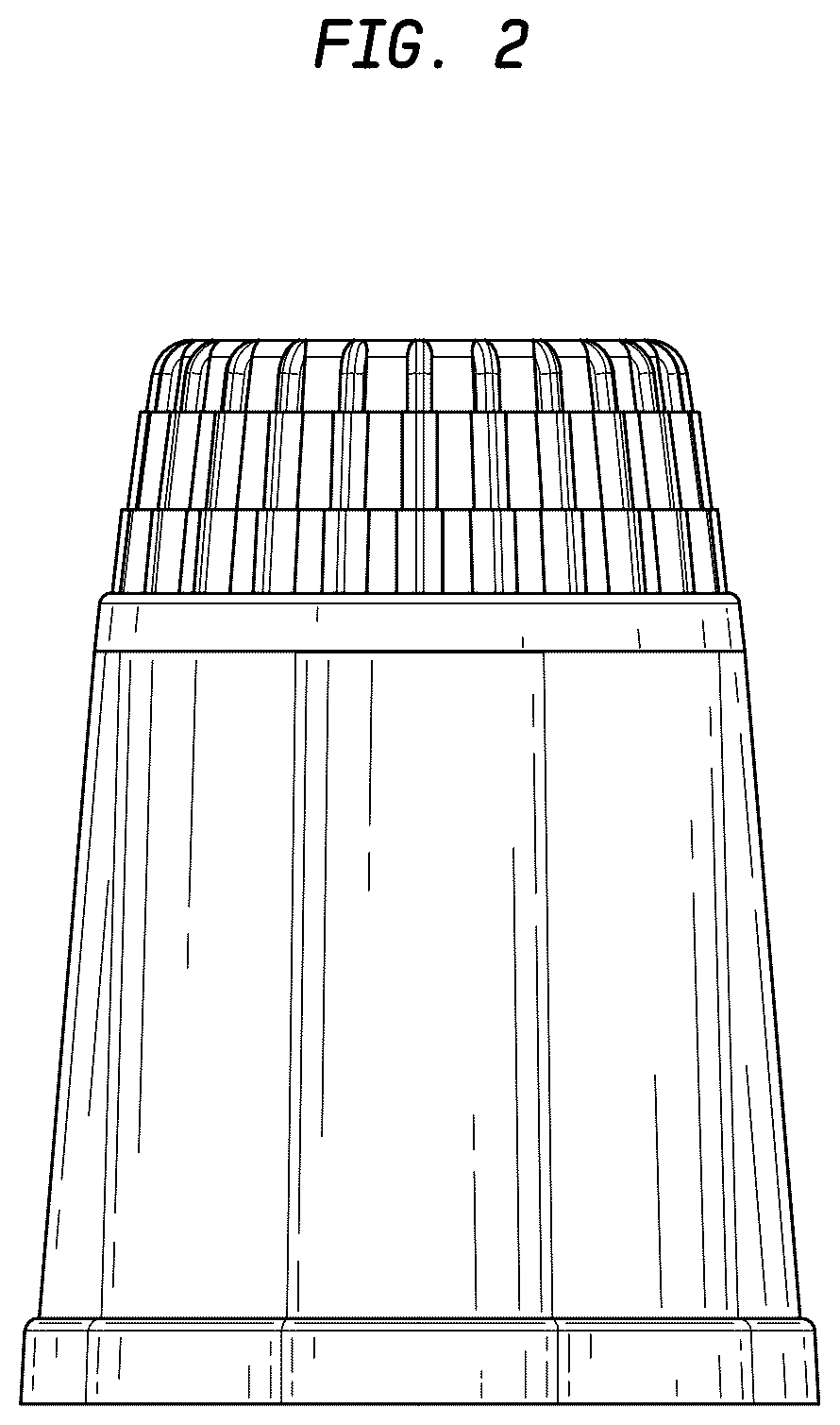 Patent USD1076406 Figure 2 – Sewing thimble