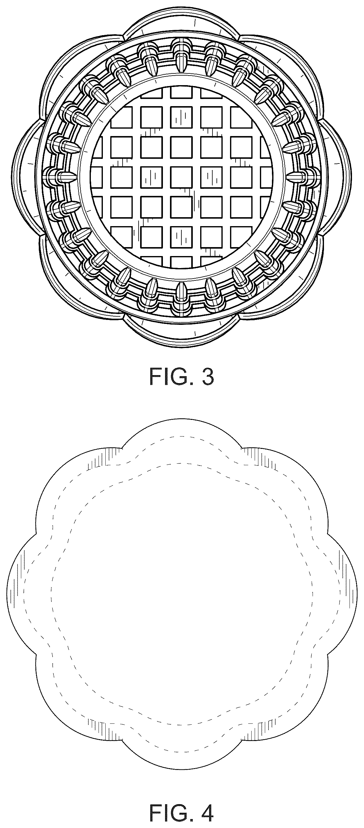 Patent USD1076406 Figure 3 – Sewing thimble
