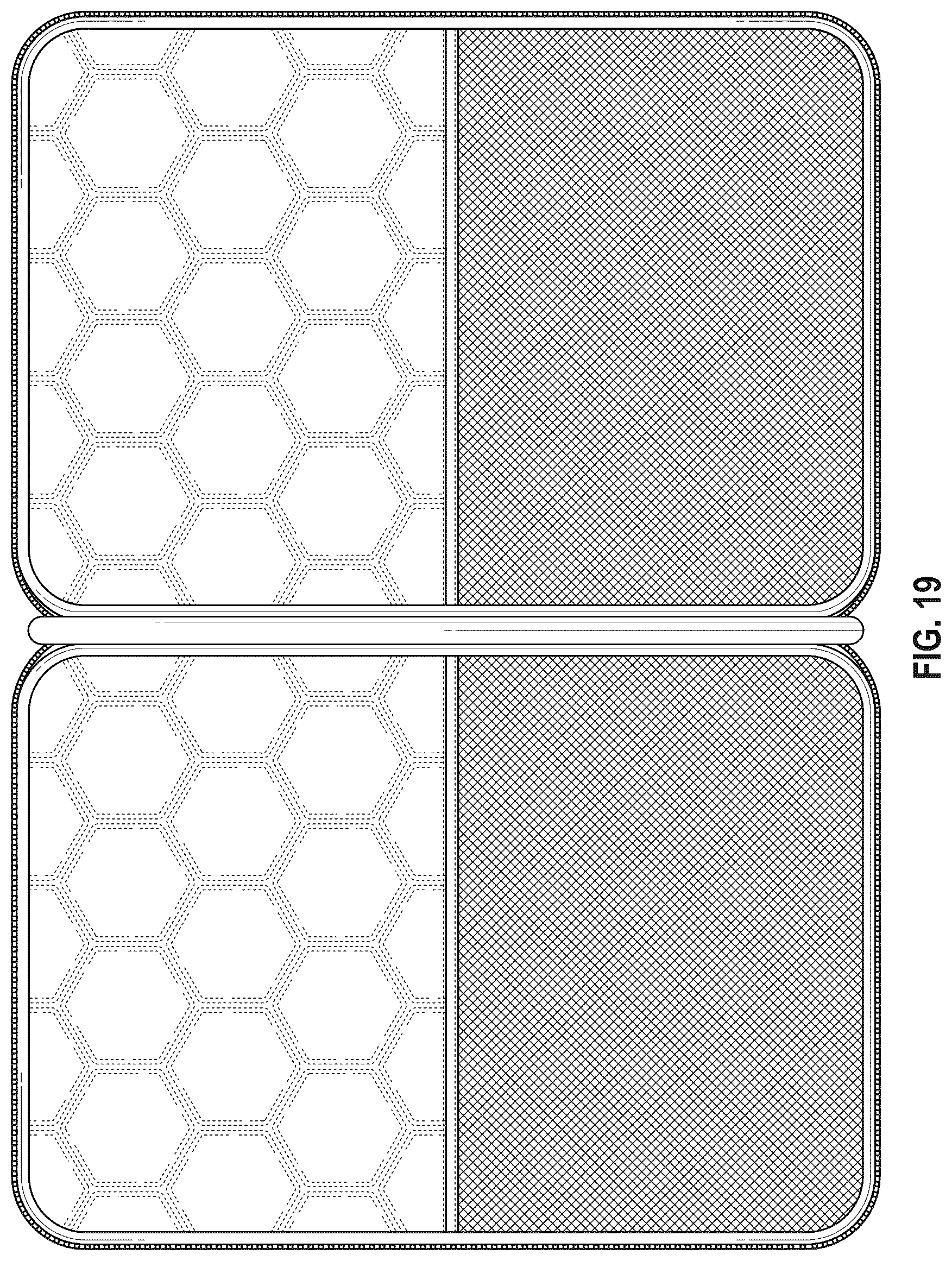 Patent USD1076407 Figure 15 – Comic book storage case