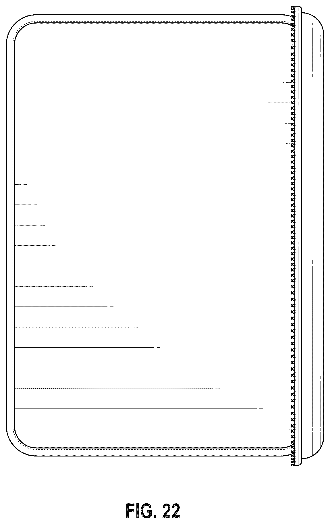 Patent USD1076407 Figure 18 – Comic book storage case